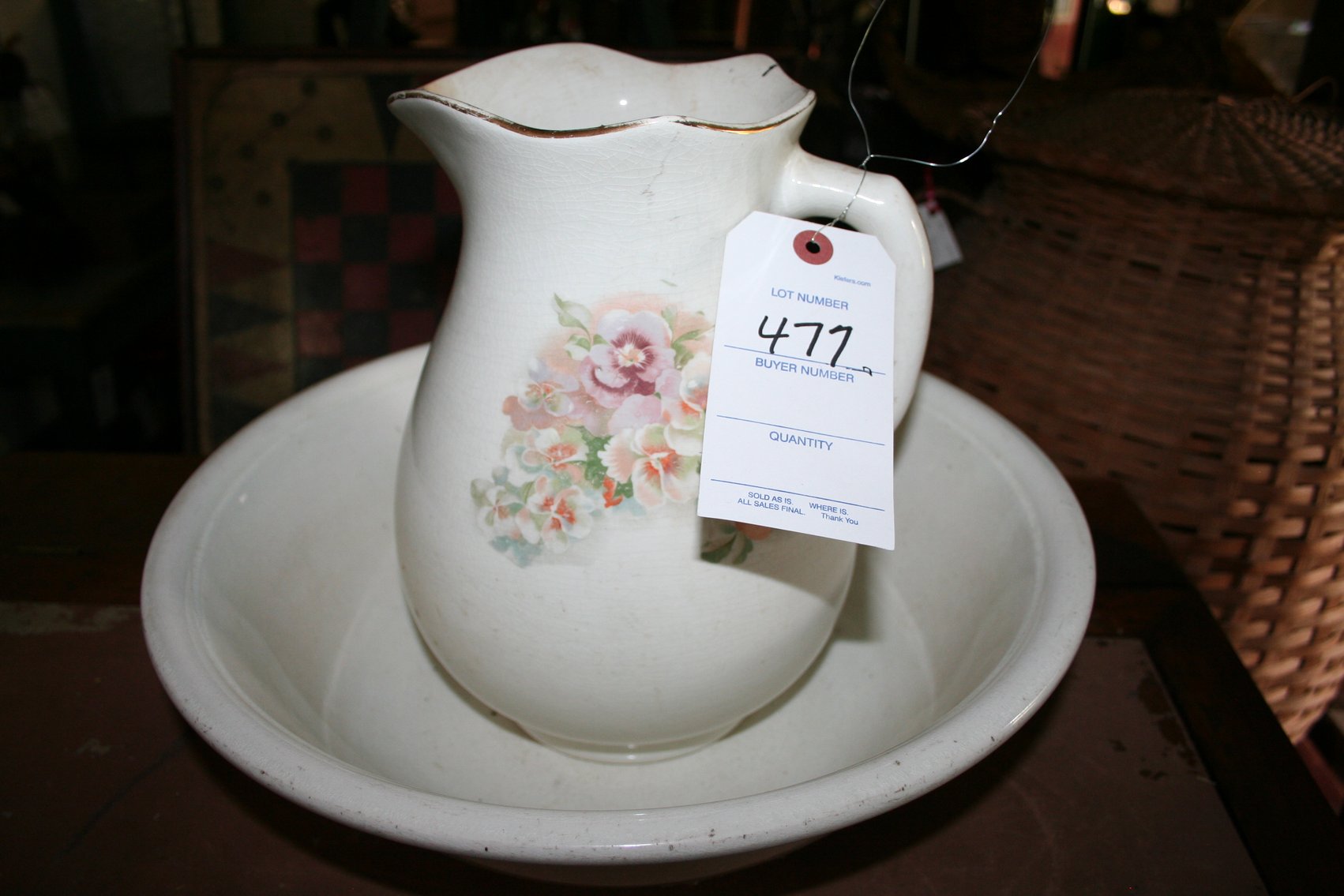 Image for Pitcher & Bowl