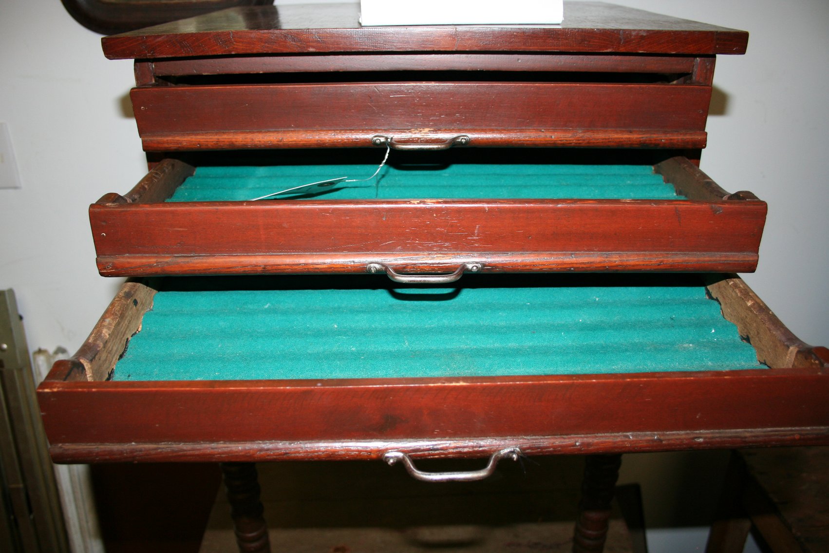 Image for Spool Cabinet Turned Legs