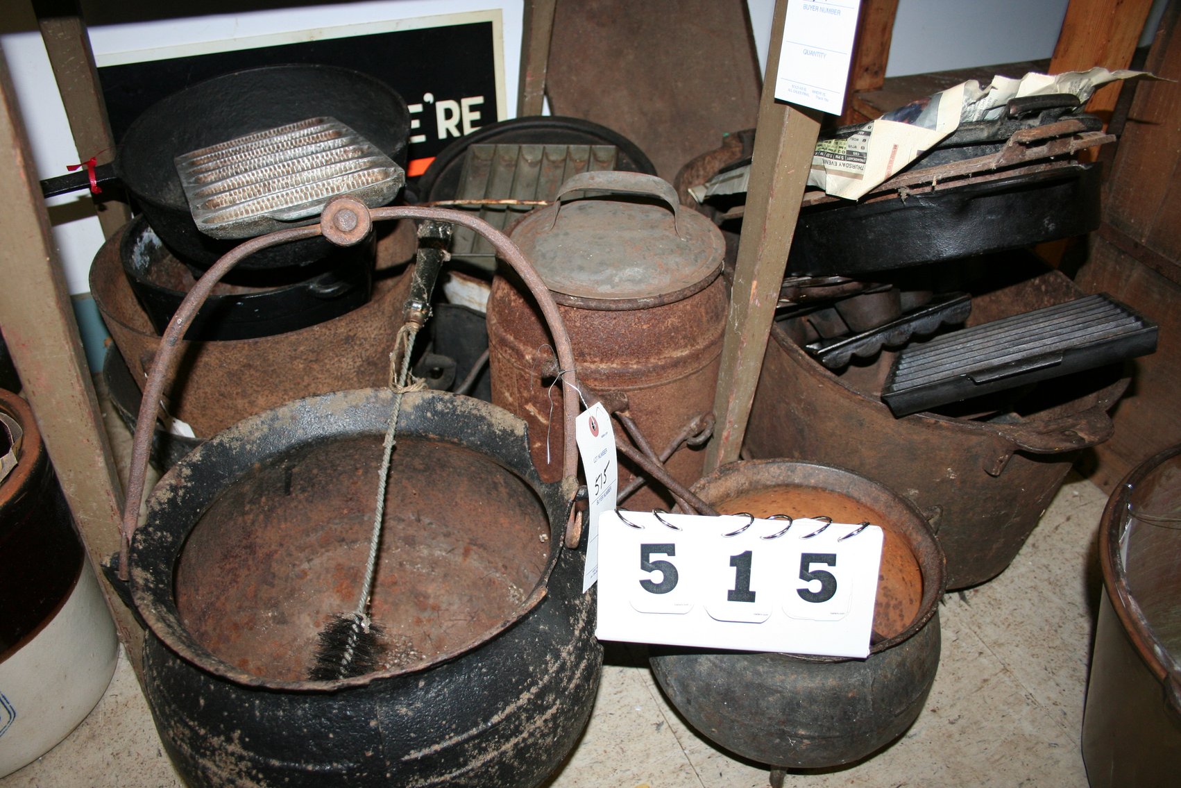 Image for Huge Collection Cast Iron Cookware