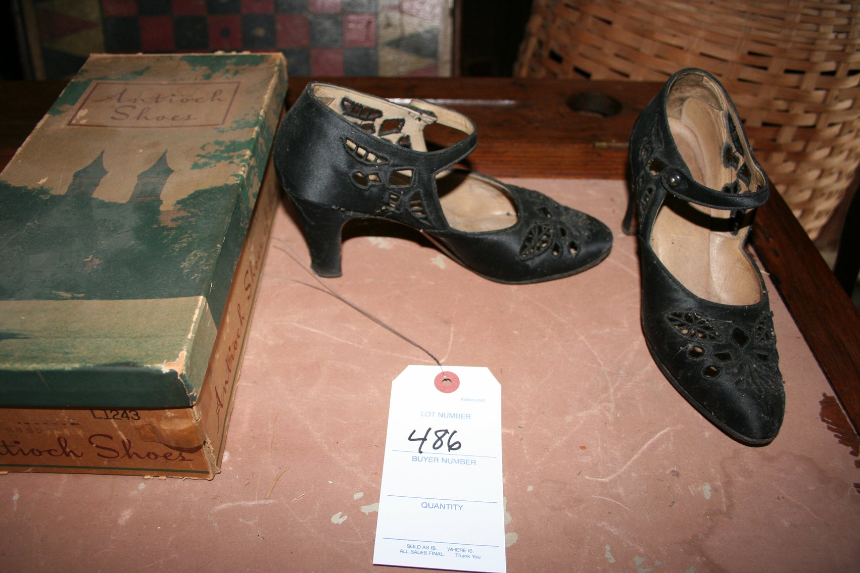 Image for 1800's Ladies Shoes
