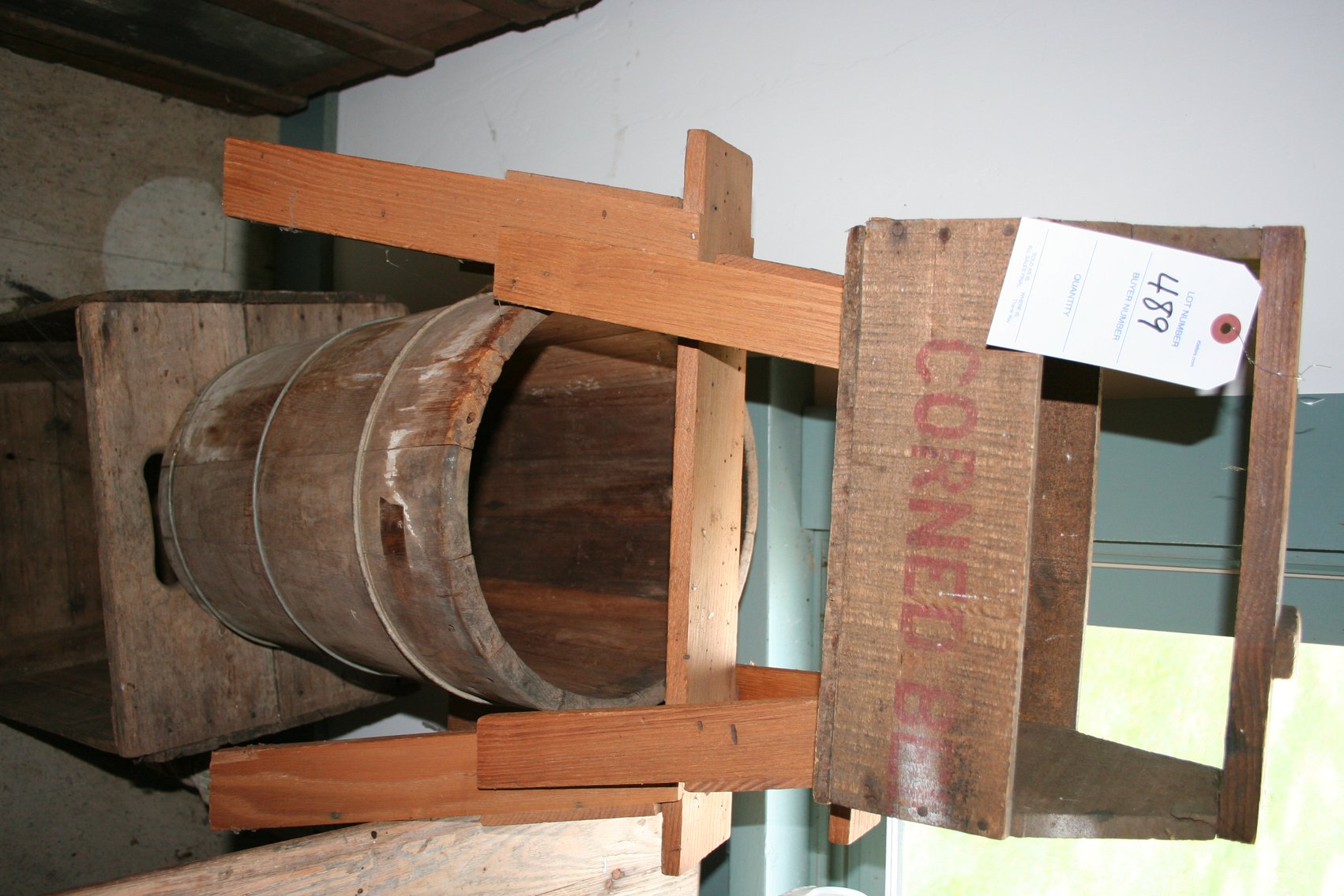 Image for Wooden Apple Crate / Misc Wooden Items