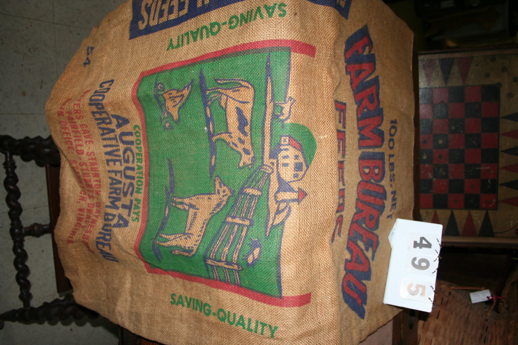 Image for Feed Store Burlap Bag