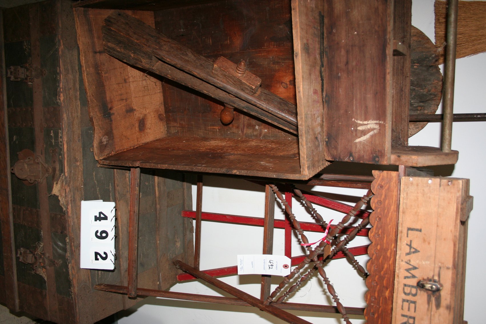 Image for Trunk, Table, Lambert Wood Box