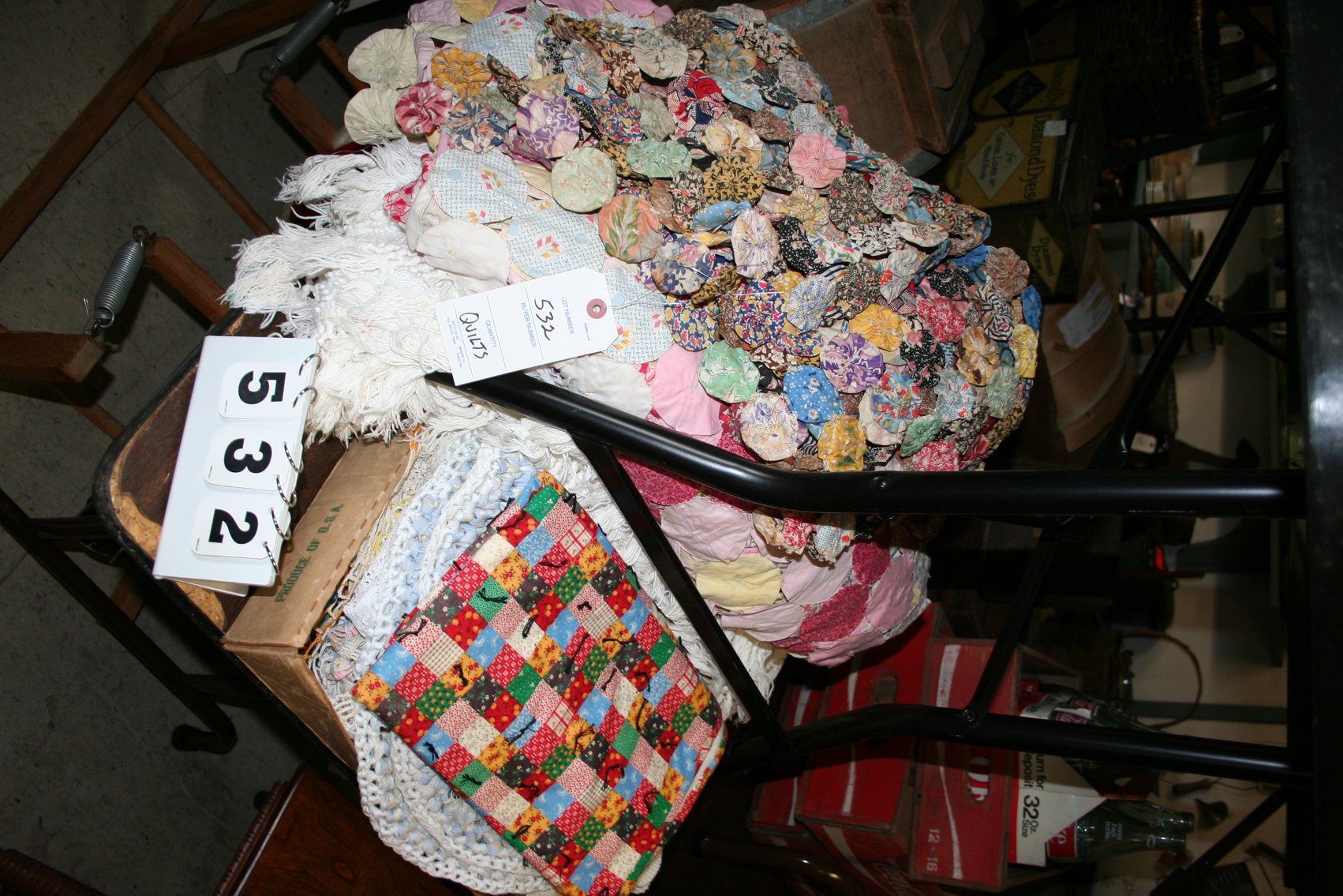 Image for Hand Made Quilts / Bedding / Rugs Good Condition