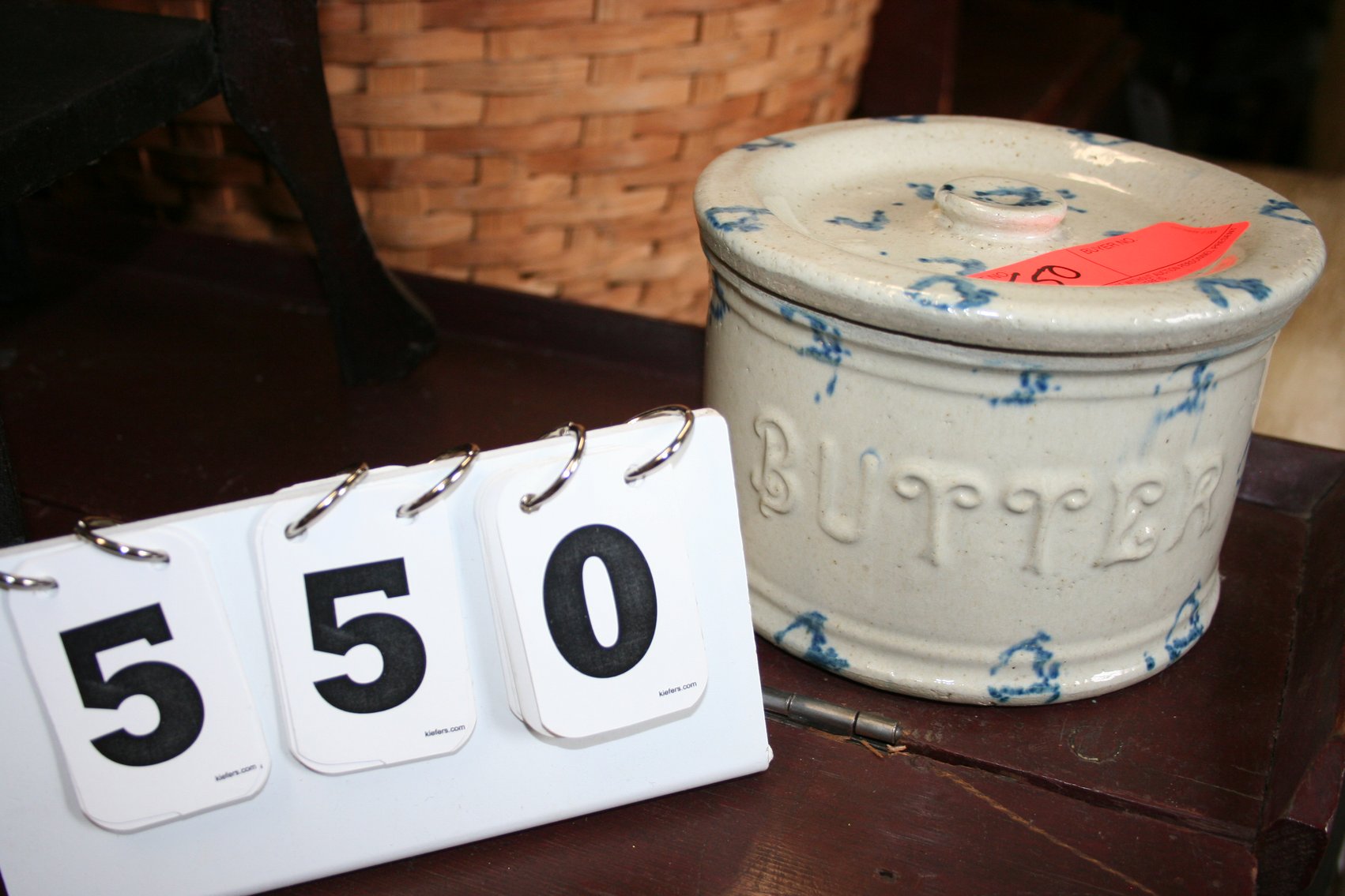 Image for Stone Butter Bowl With Lid