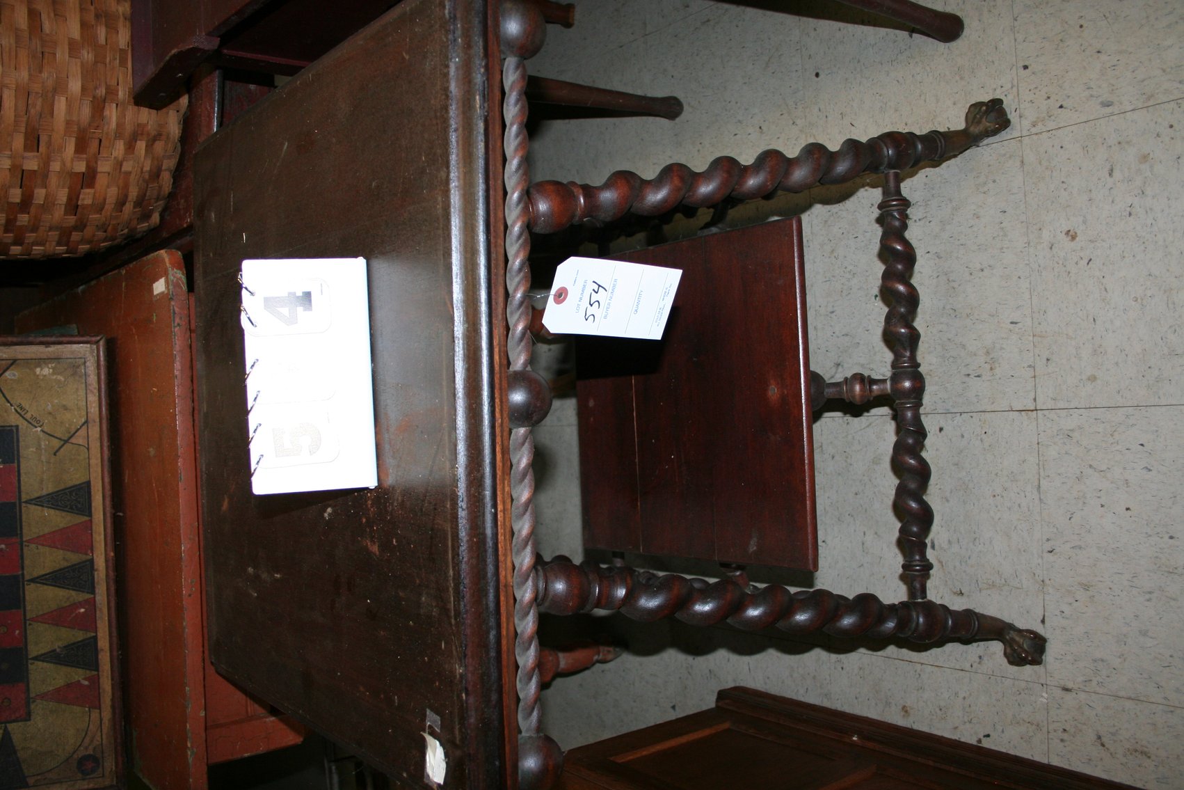 Image for Claw Foot Table