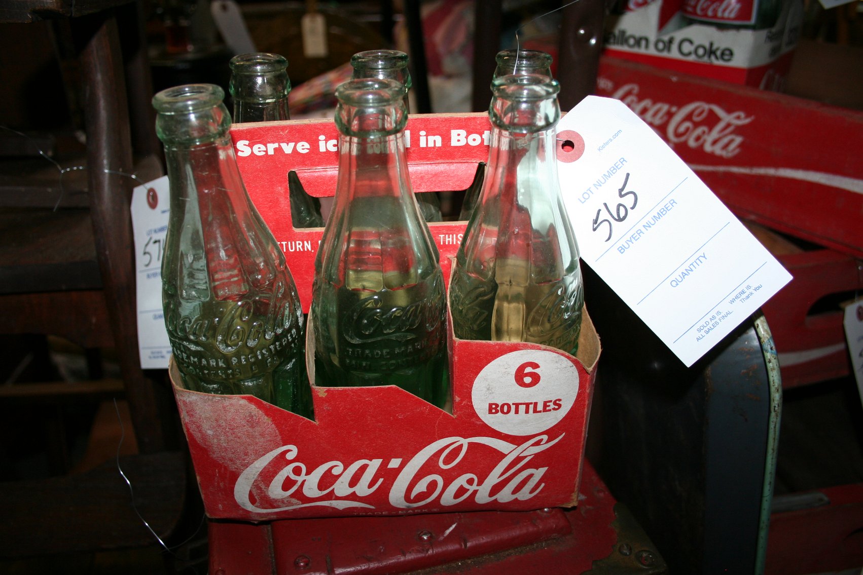 Image for 6oz Lynchburg Coca Cola Bottles