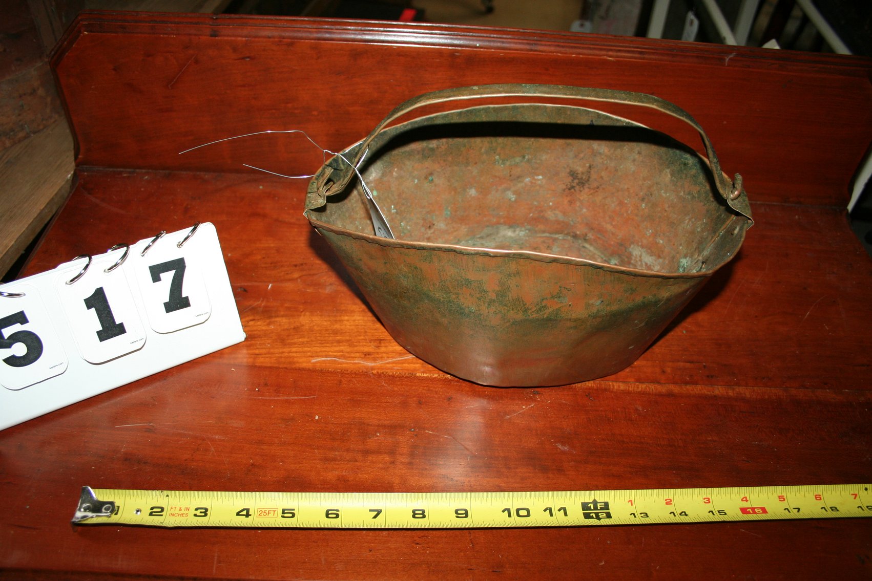 Image for Copper Kettle Iron Handle