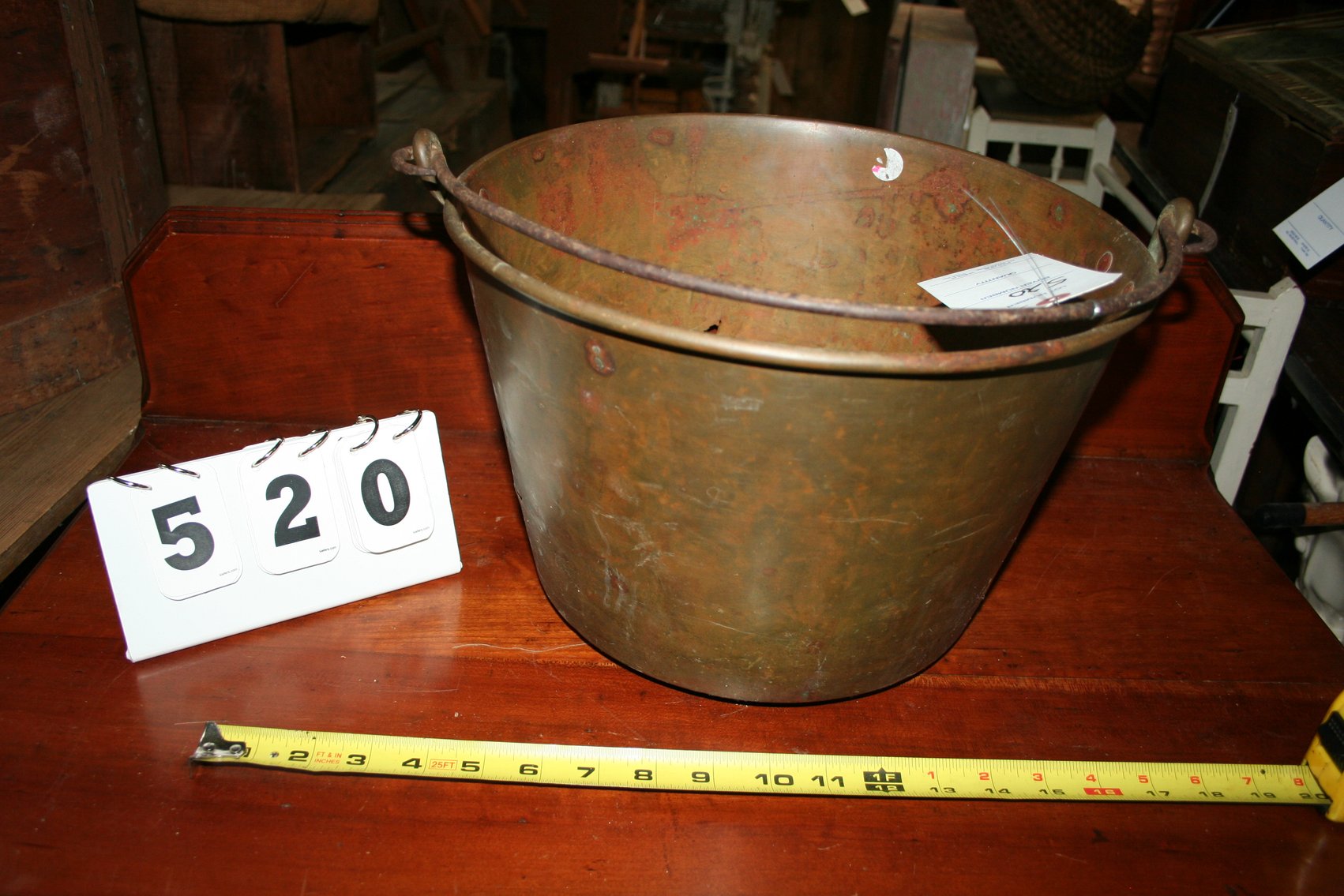 Image for Copper Kettle Iron Handle