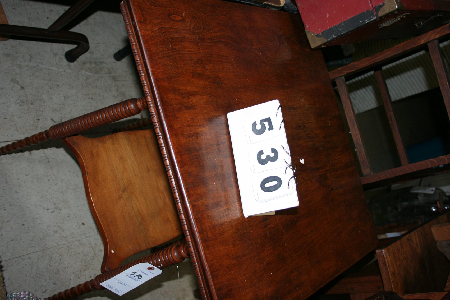 Image for Pine Table Turned Legs