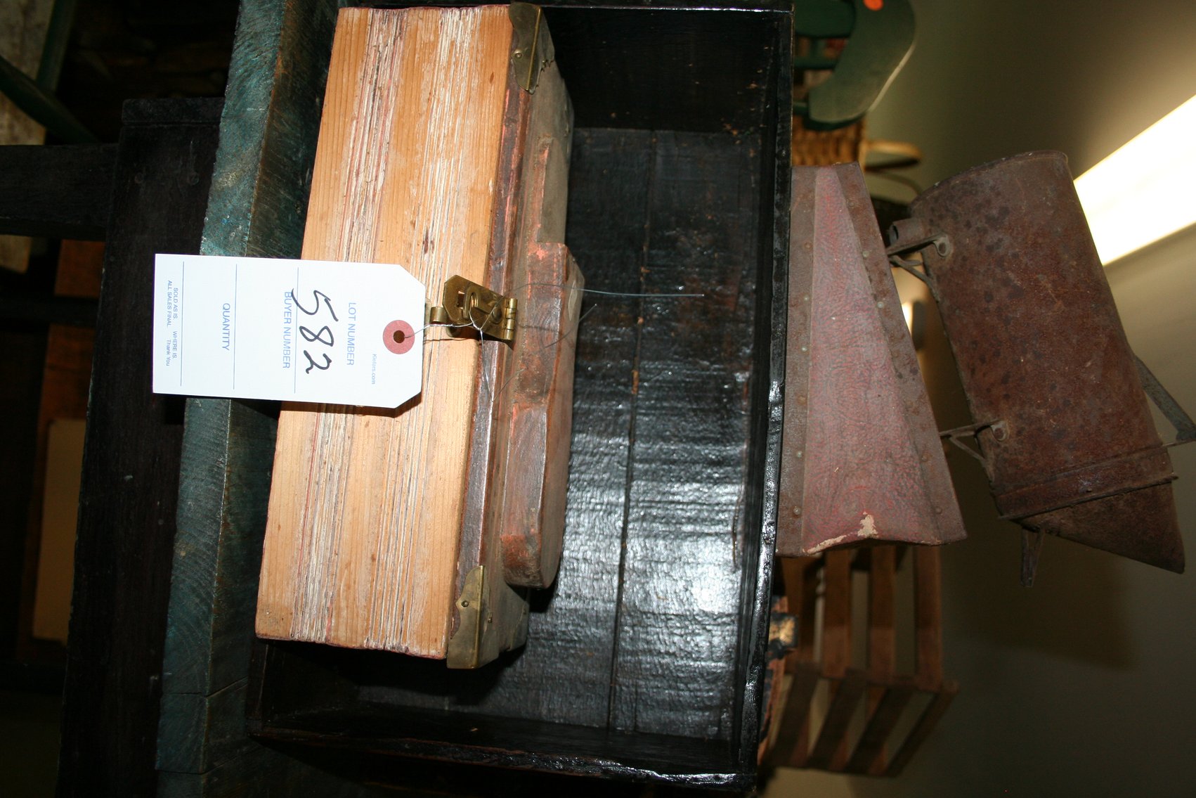 Image for Wooden Box (2) Bee Smoker