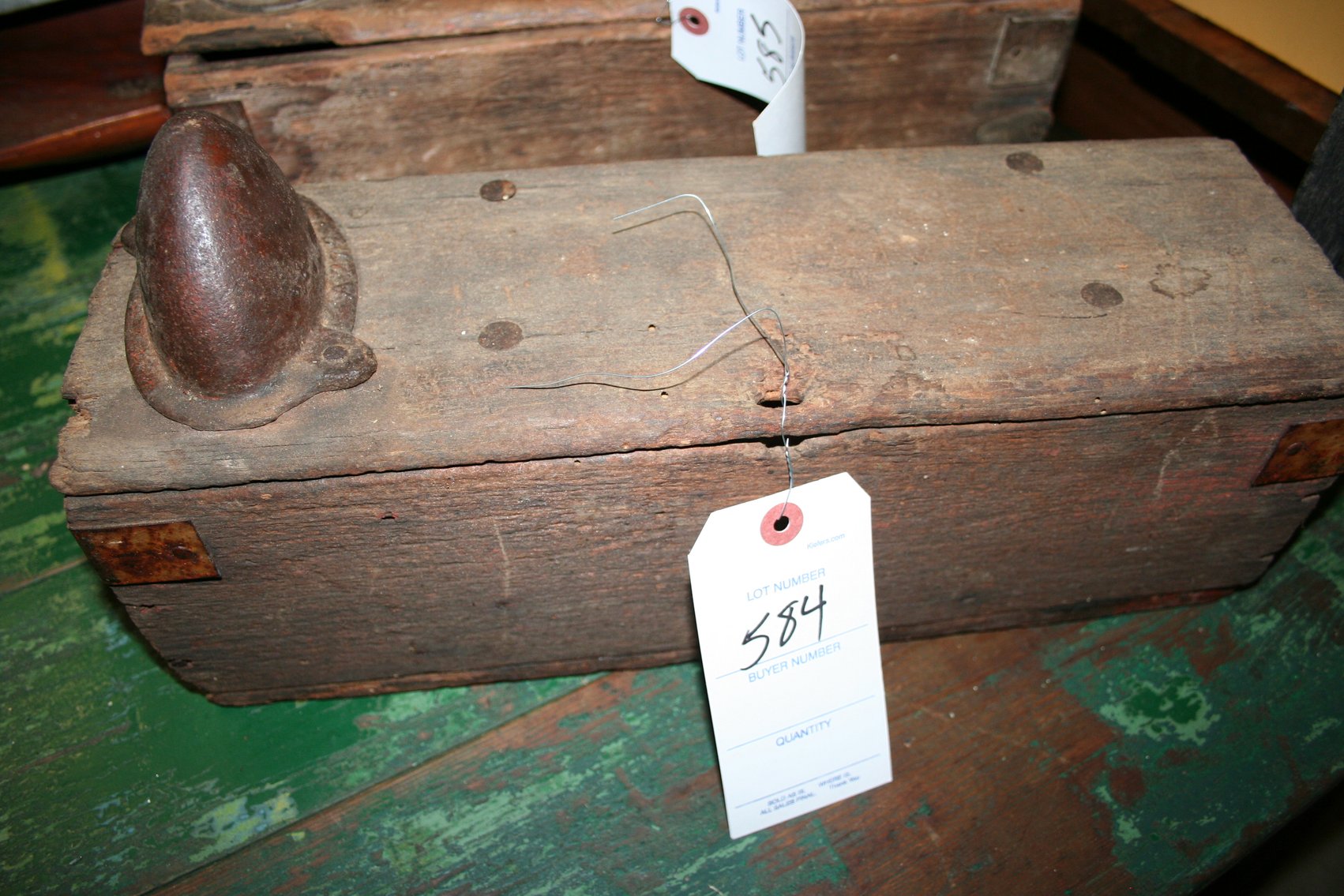 Image for Antique Wagon Tool Box