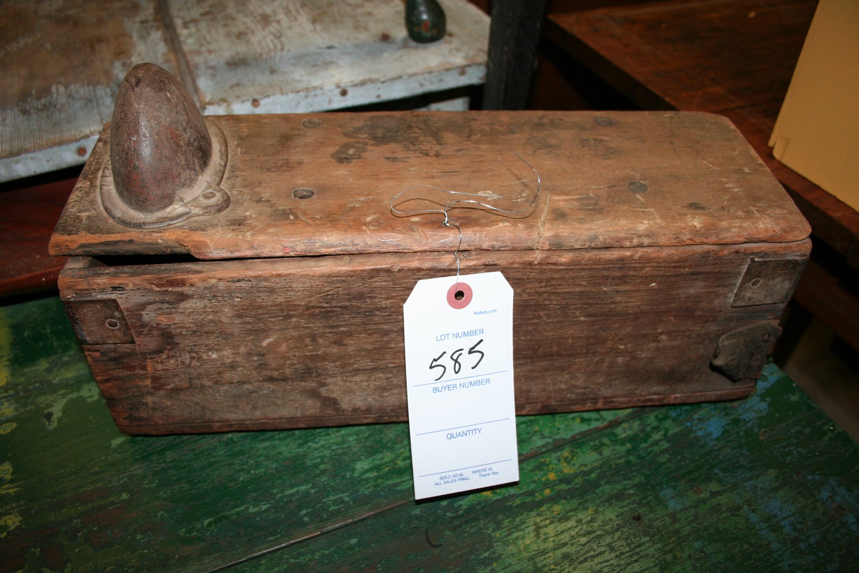 Image for Antique Wagon Tool Box