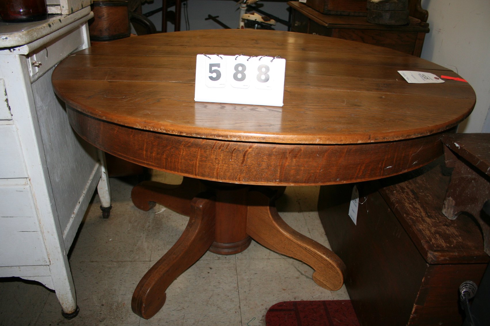 Image for Round Oak Table