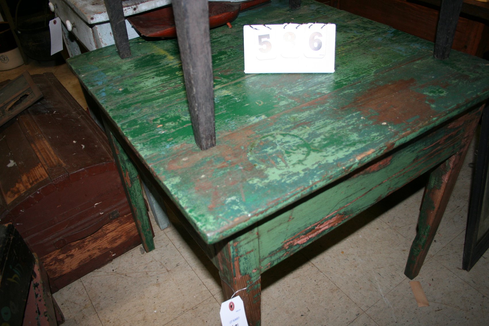 Image for Primitive Painted Table