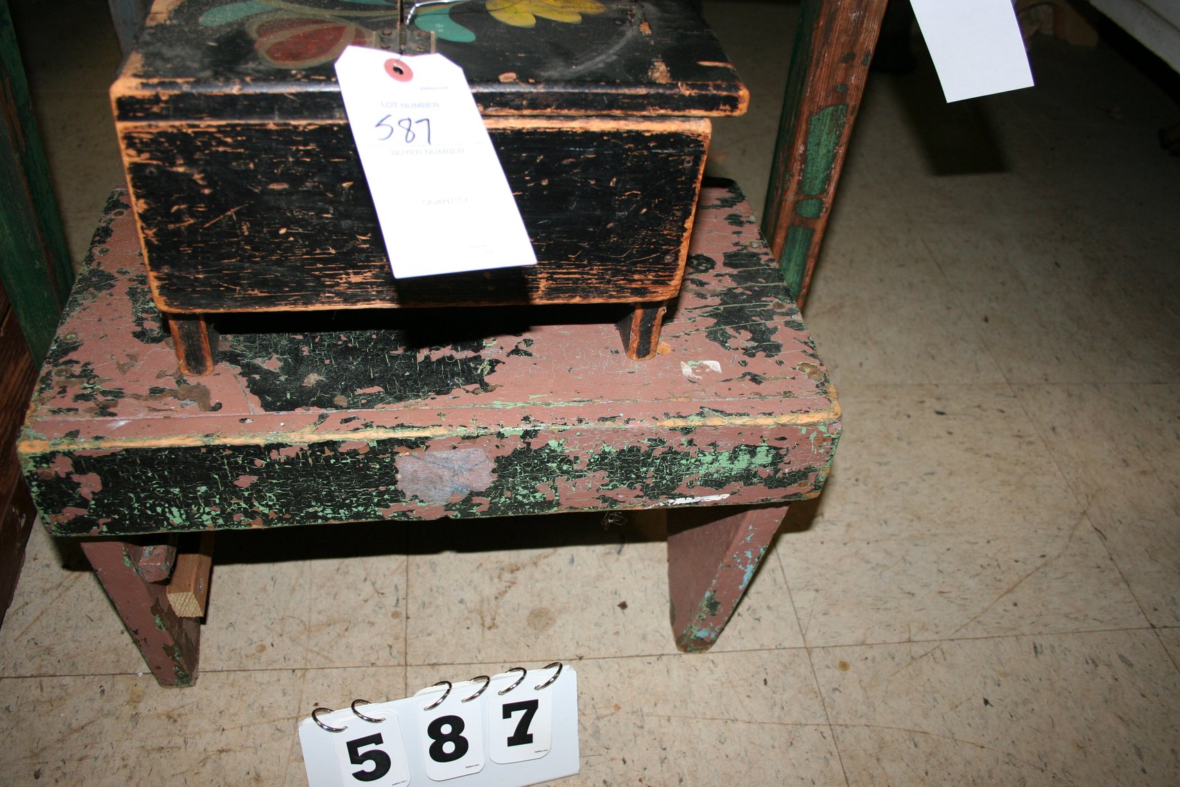 Image for Shoe Shine Box / Foot Stool