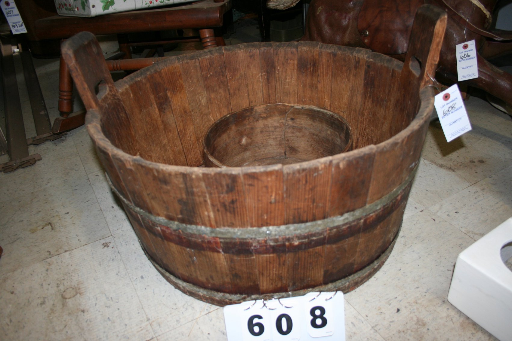 Image for Wooden Wash Tub