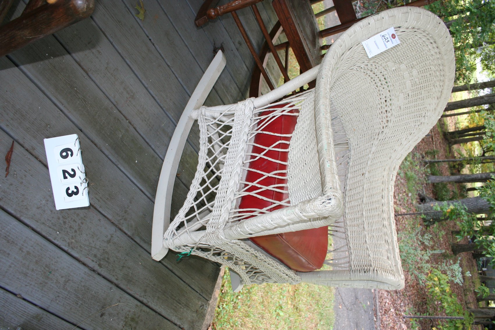 Image for Antique Wicker Rocker