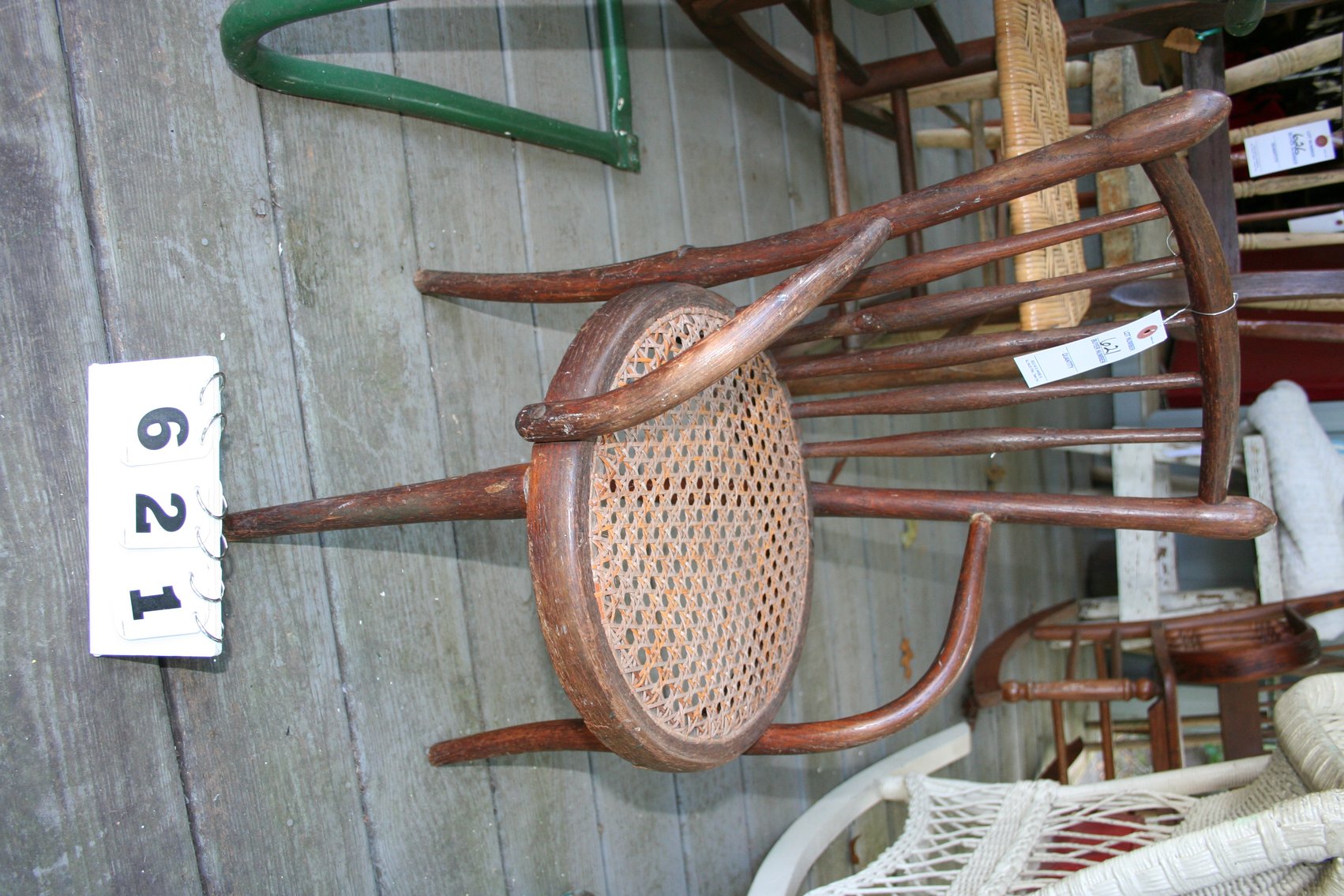Image for Childs Bentwood Antique Chair