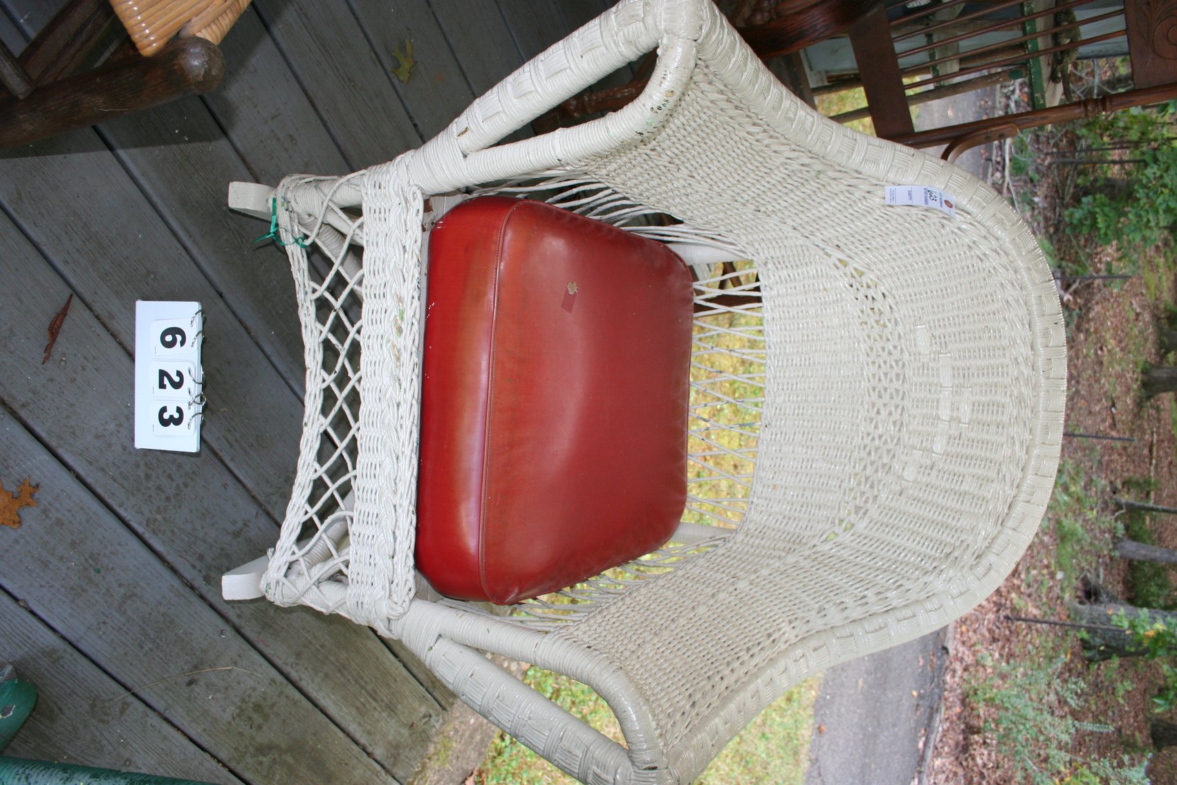 Image for Antique Wicker Rocker