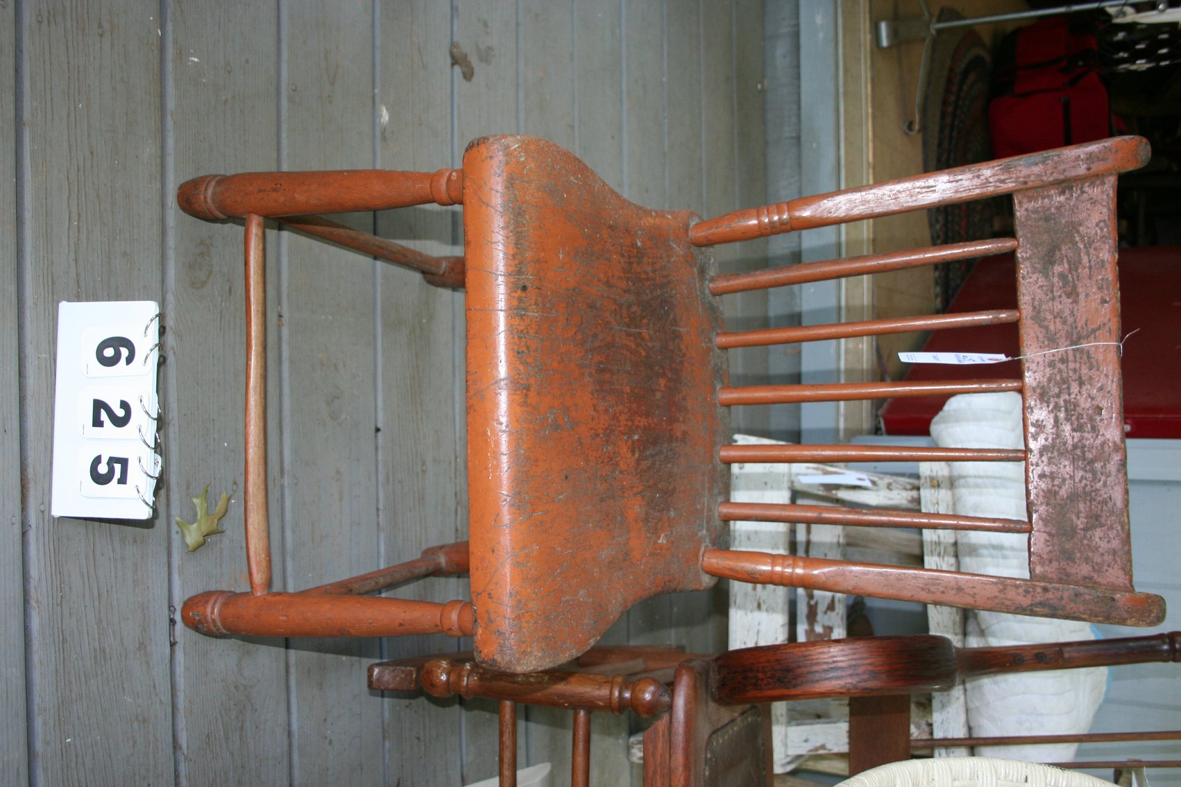 Image for Primitive Painted Wooden Chair