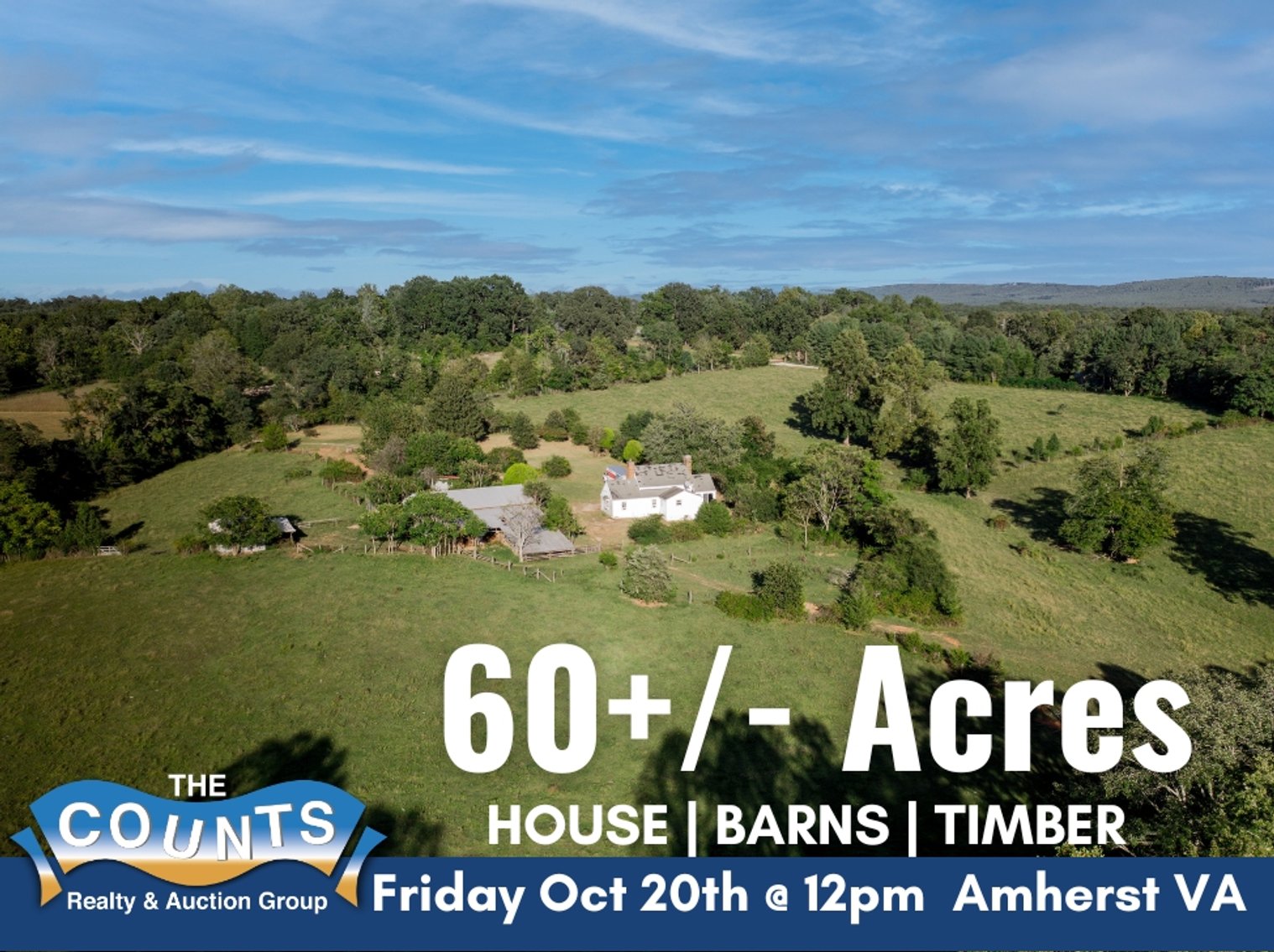 Image for 60+/- Acre Property w/ 1770's House