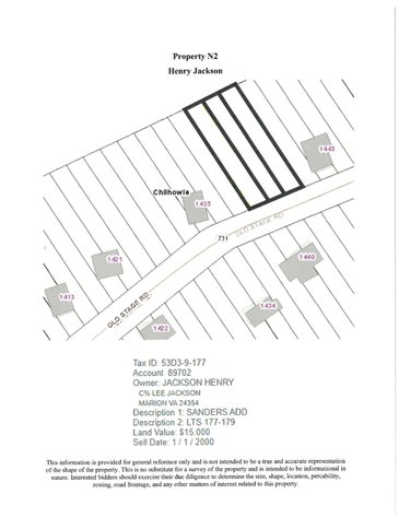 Image for NOTICE OF DELINQUENT REAL ESTATE TAXES AND SALE OF REAL PROPERTY IN SMYTH COUNTY, VIRGINIA