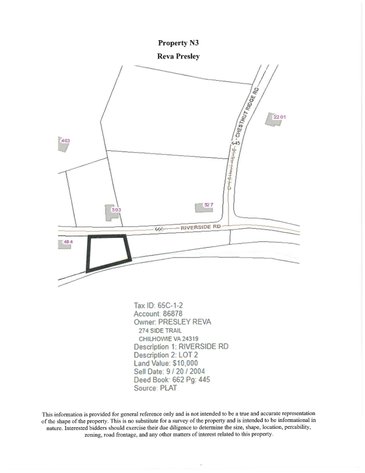Image for NOTICE OF DELINQUENT REAL ESTATE TAXES AND SALE OF REAL PROPERTY IN SMYTH COUNTY, VIRGINIA