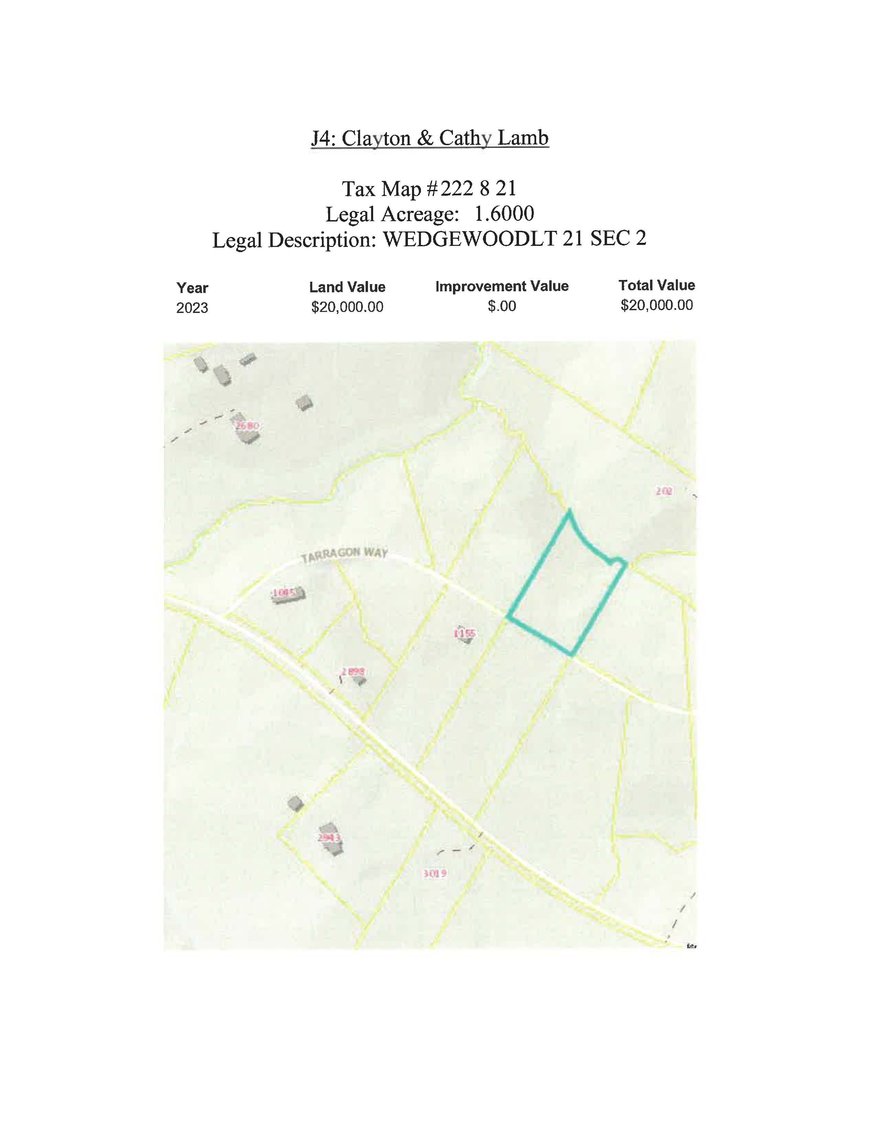 Image for JS4 1.60 acres +/- Wedgewood Lot 21 Section 2