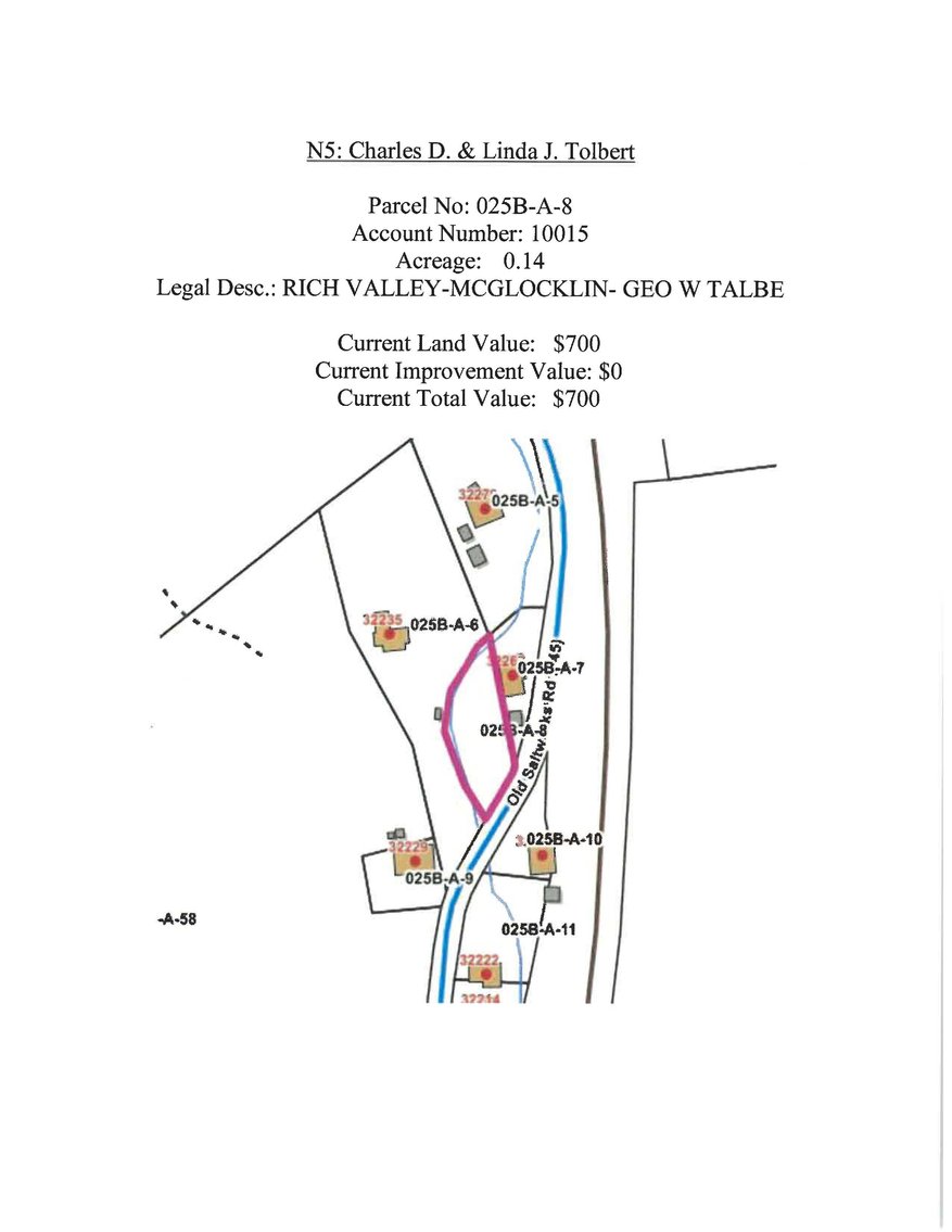 Image for NJ5 0.14 acre +/- beside 32267 Old Saltworks Road, Meadowview