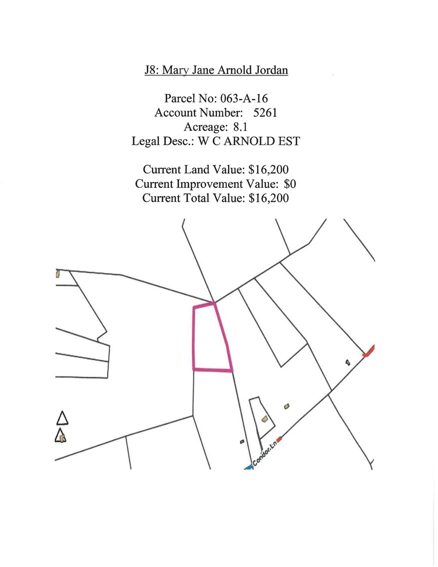 Image for JS8 8.1 acres +/- W.C. Arnold Estate near Condor Lane, Abingdon
