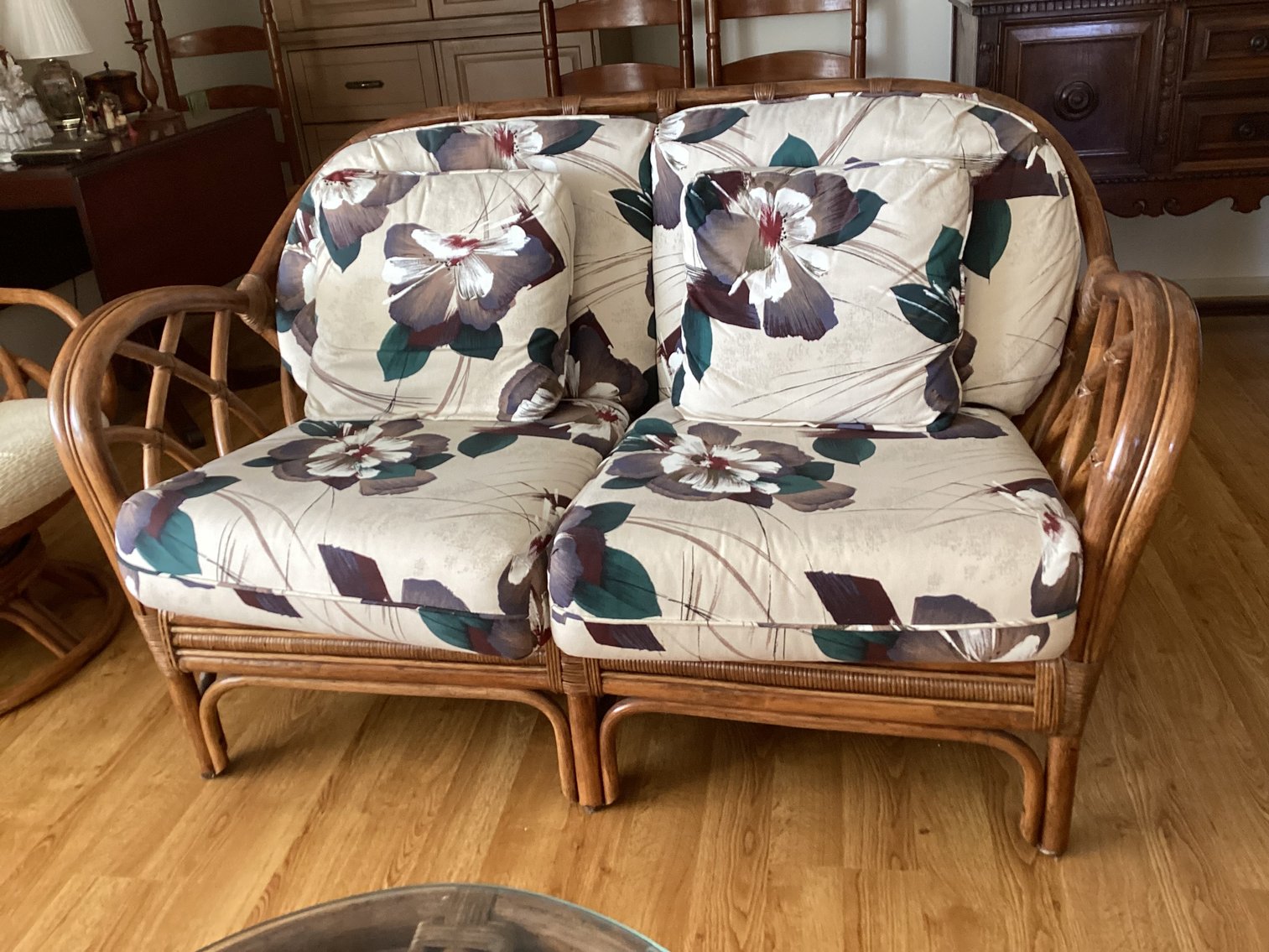 Image for Rattan Love Seat