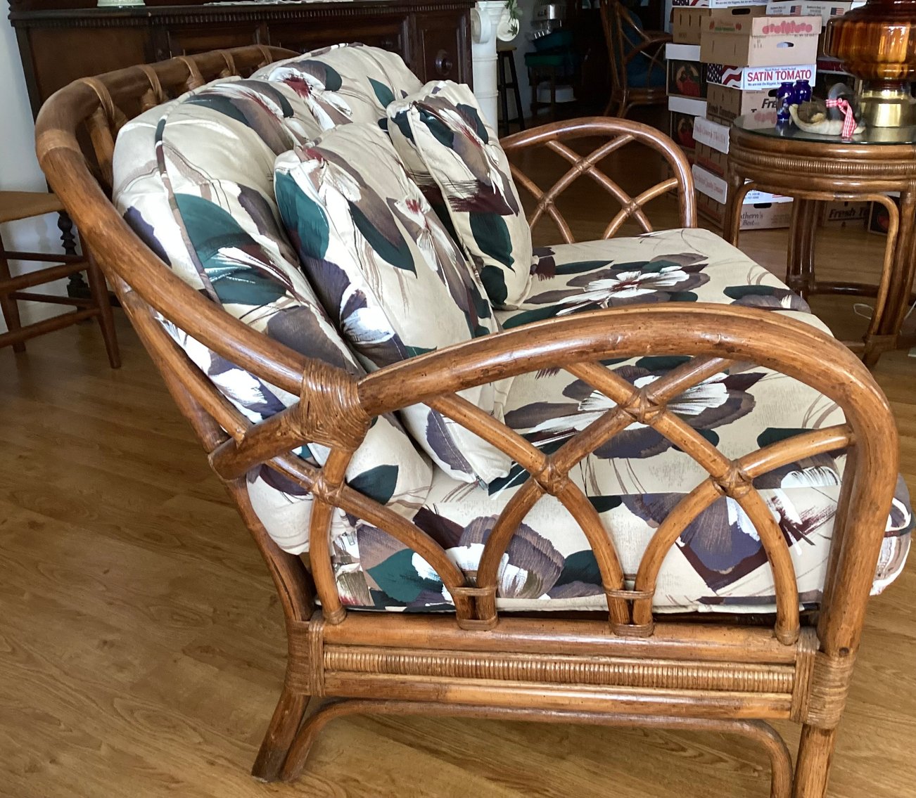 Image for Rattan Love Seat