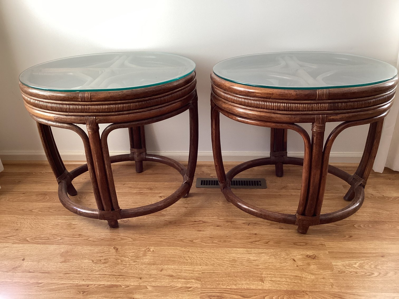 Image for Rattan End Tables - PAiR