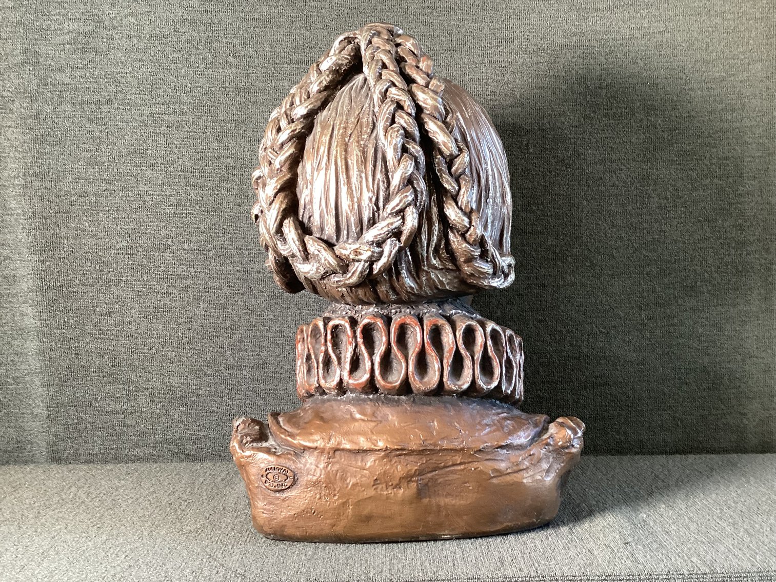 Image for Victorian Style Metal Bust