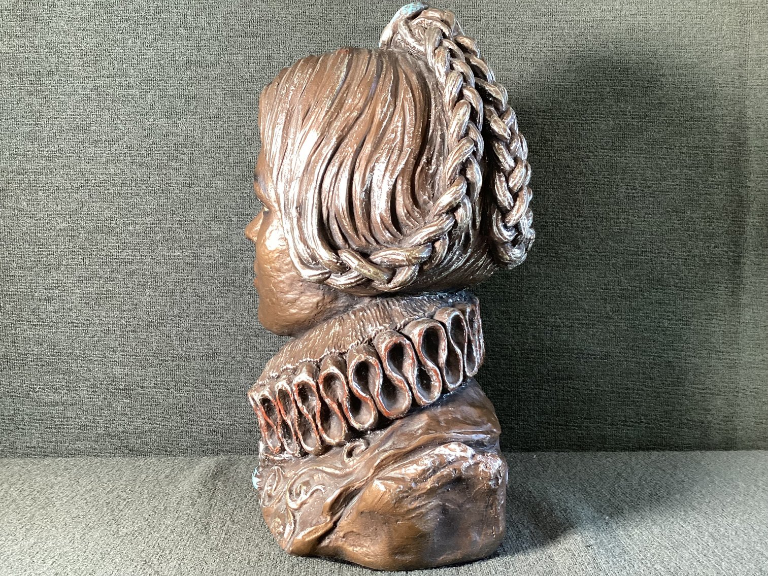 Image for Victorian Style Metal Bust