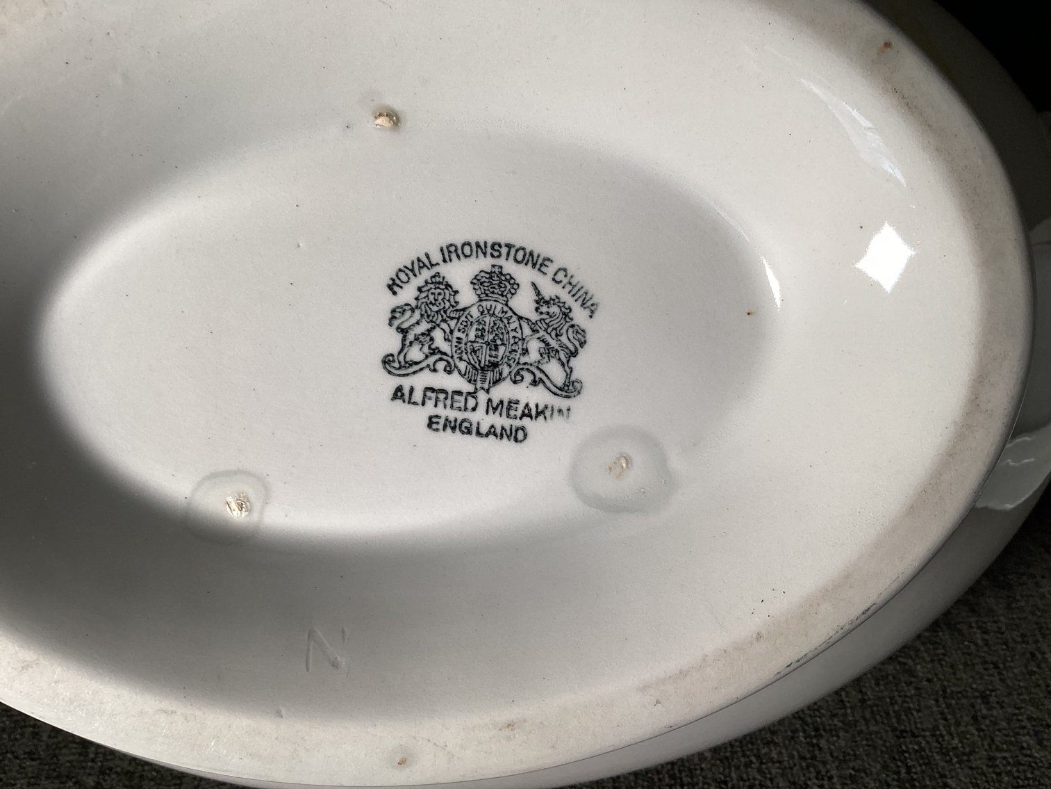Image for Meakin Ironstone Covered Dish
