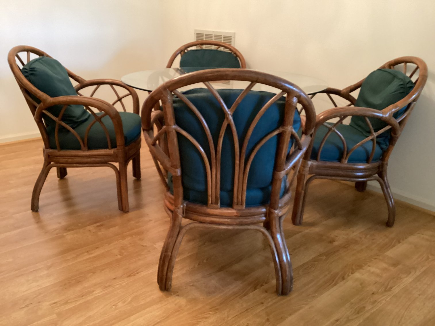 Image for Rattan Dining Table & Chairs