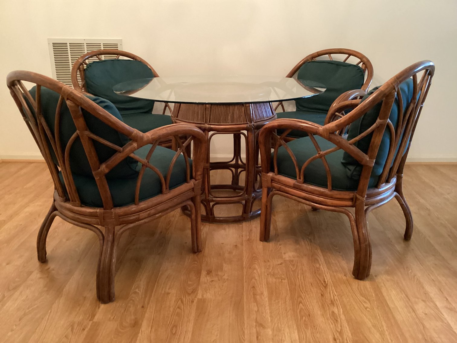 Image for Rattan Dining Table & Chairs