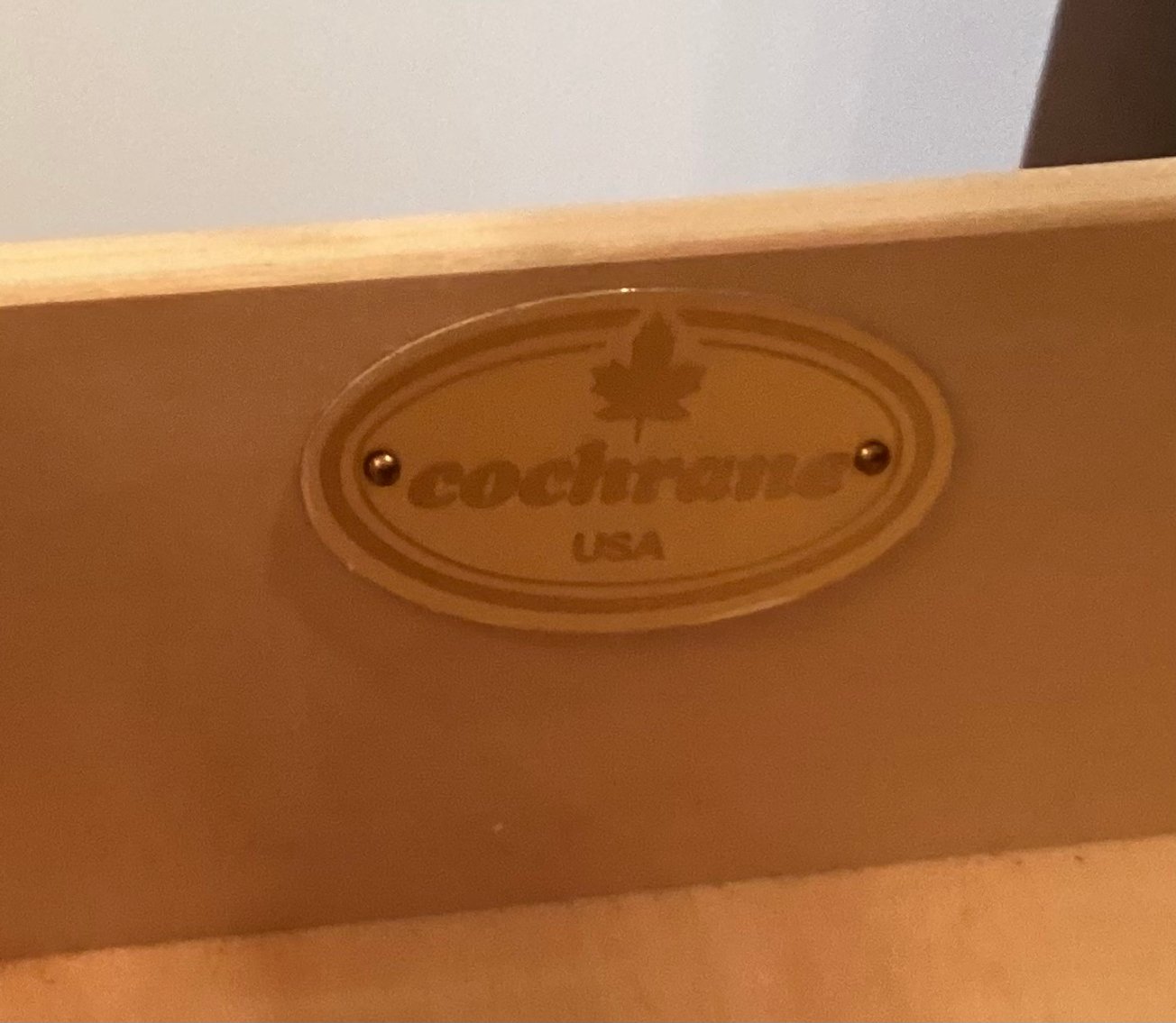 Image for Cochrane Mahogany Corner Cupboard