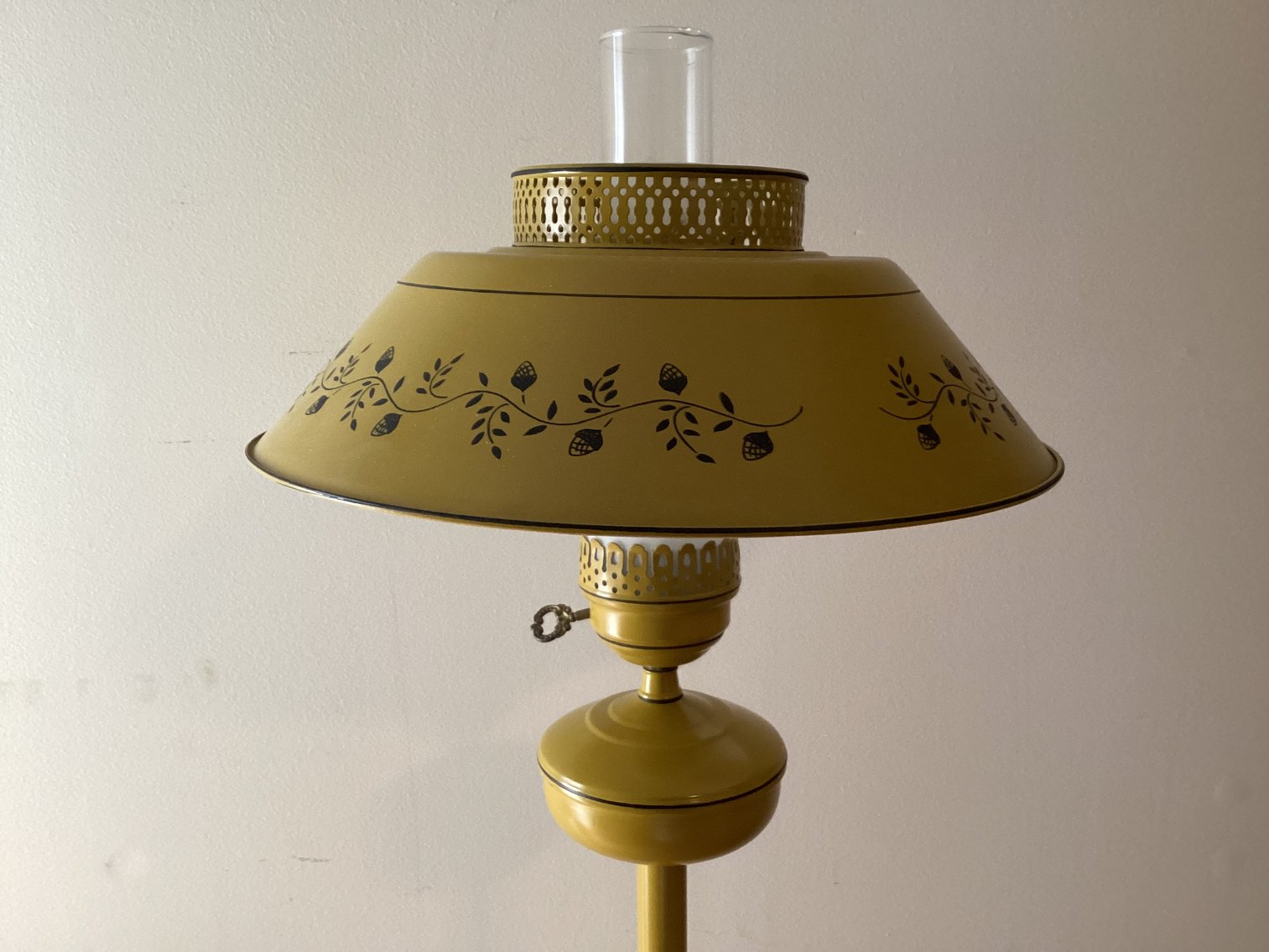 Image for Tole Painted Floor Lamp