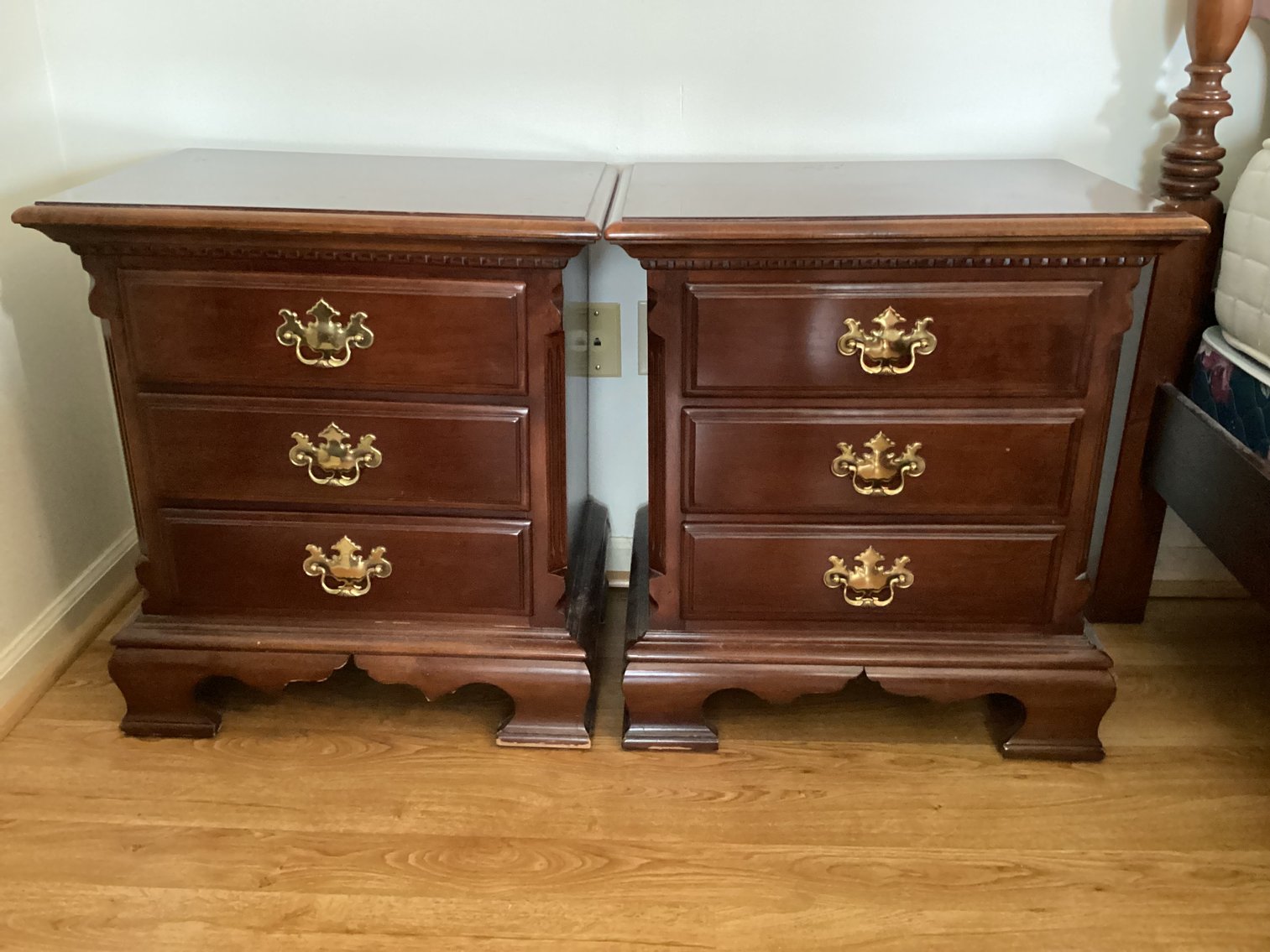 Image for Pair of Bedside Chests
