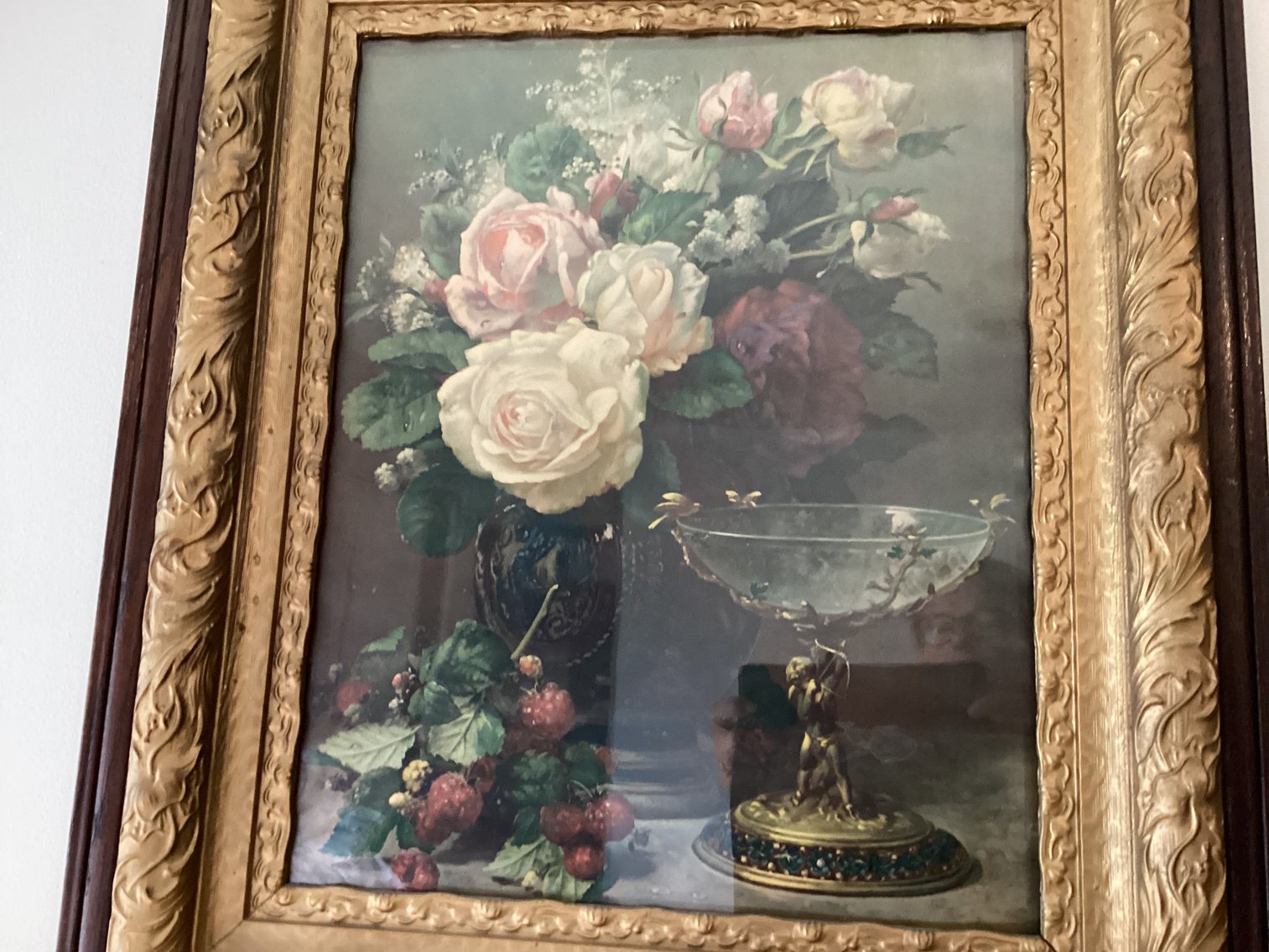 Image for Print in Antique Frame