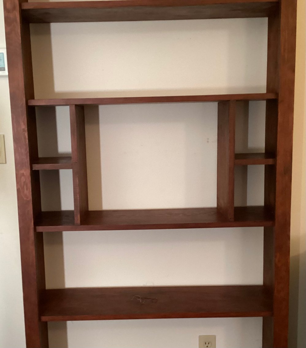 Image for Solid Pine Bookcase