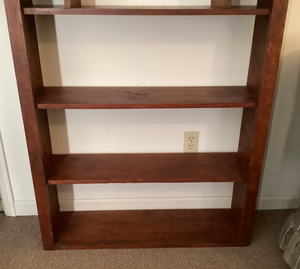 Image for Solid Pine Bookcase