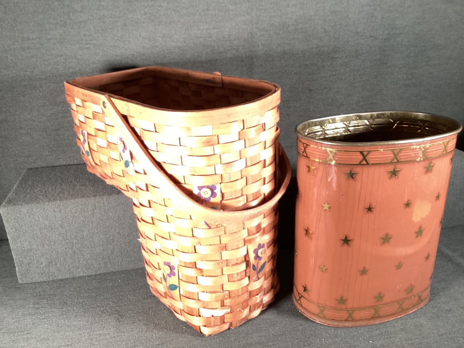 Image for Step Basket and Trash Can