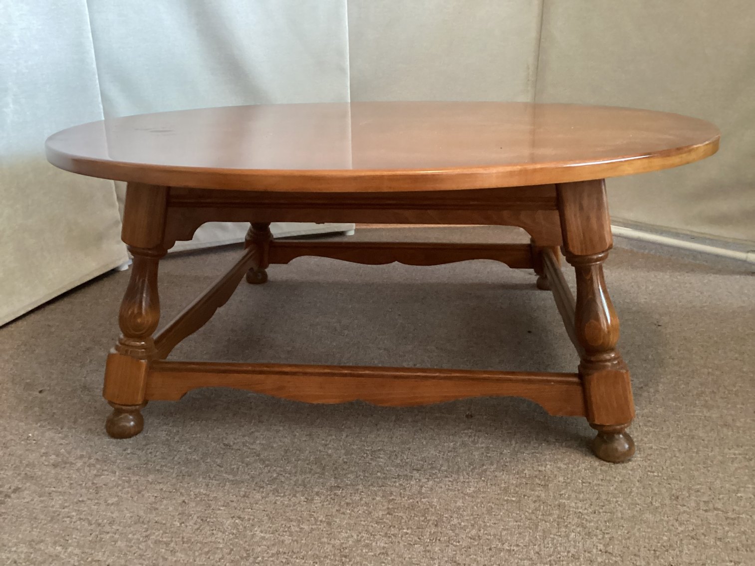 Image for Round Maple Coffee Table