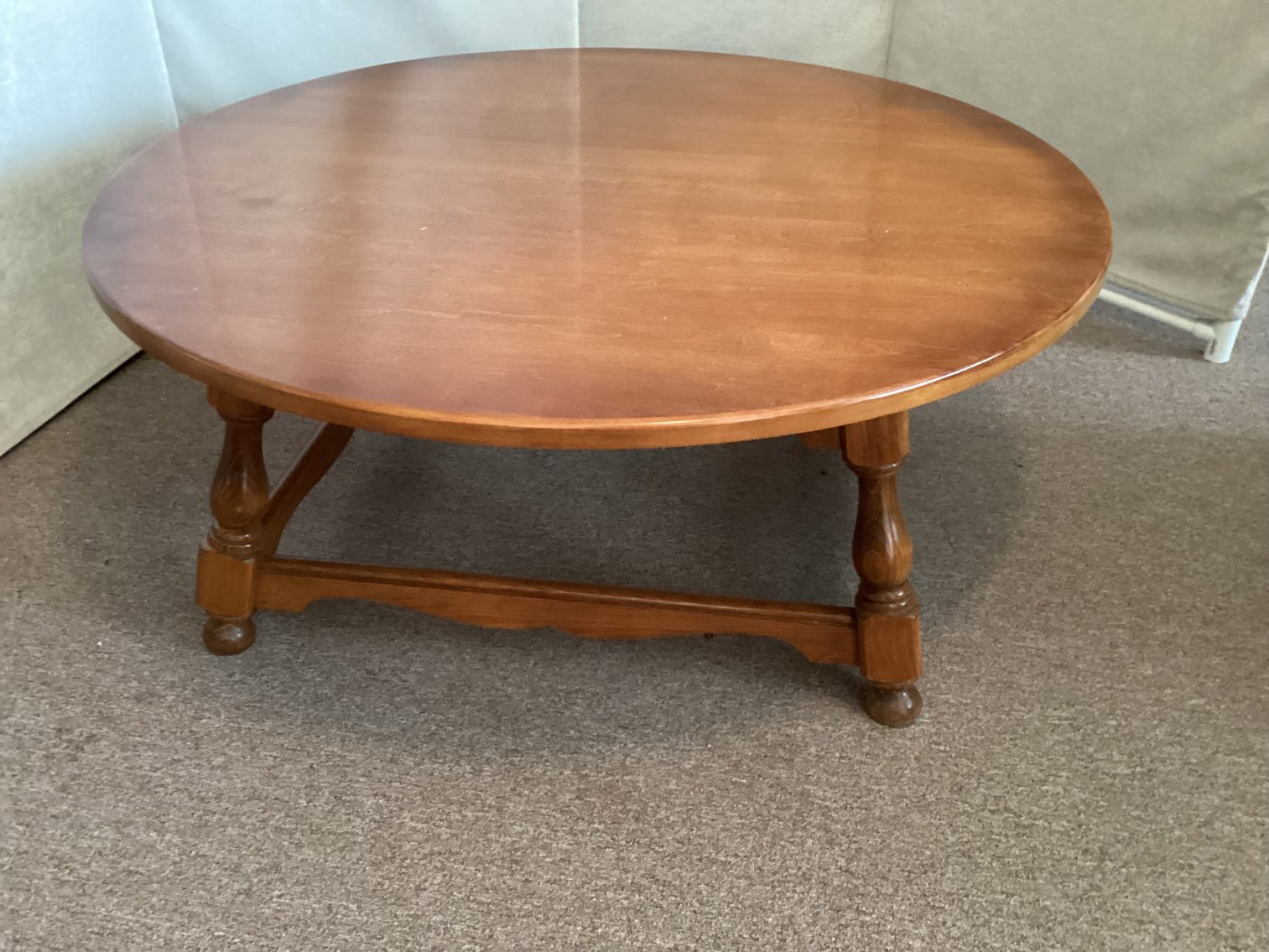 Image for Round Maple Coffee Table