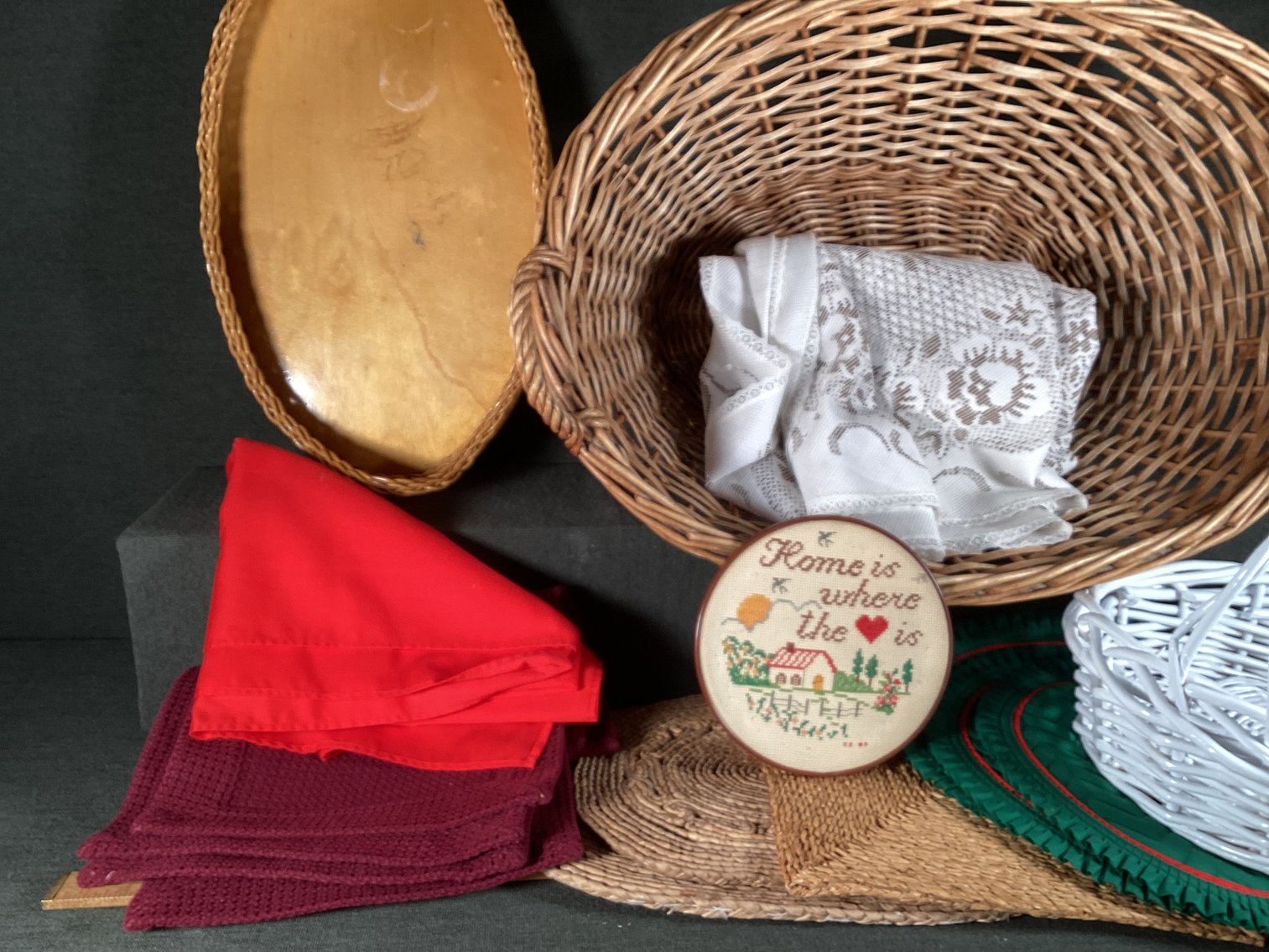 Image for Laundry Basket and Linens