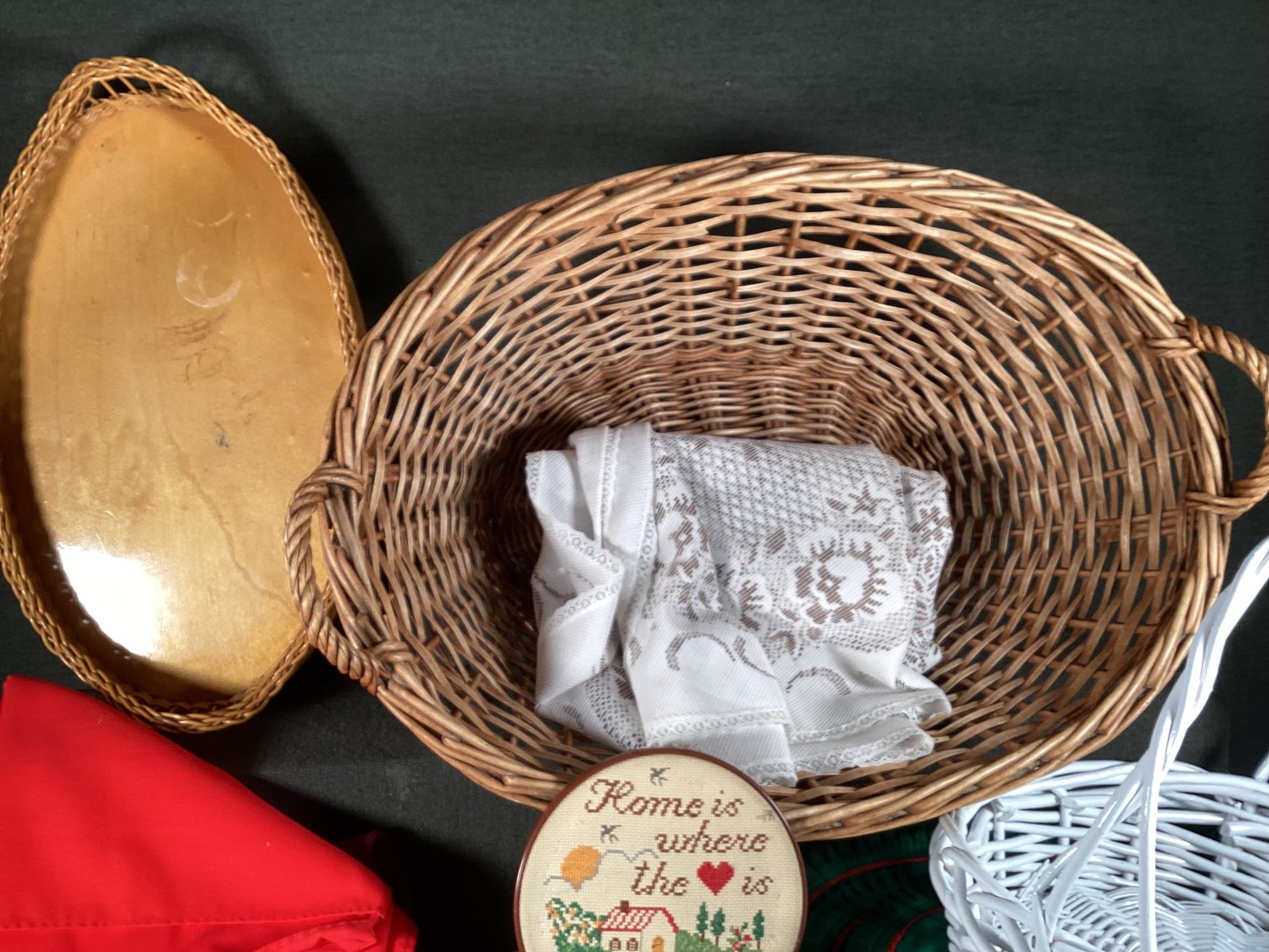 Image for Laundry Basket and Linens